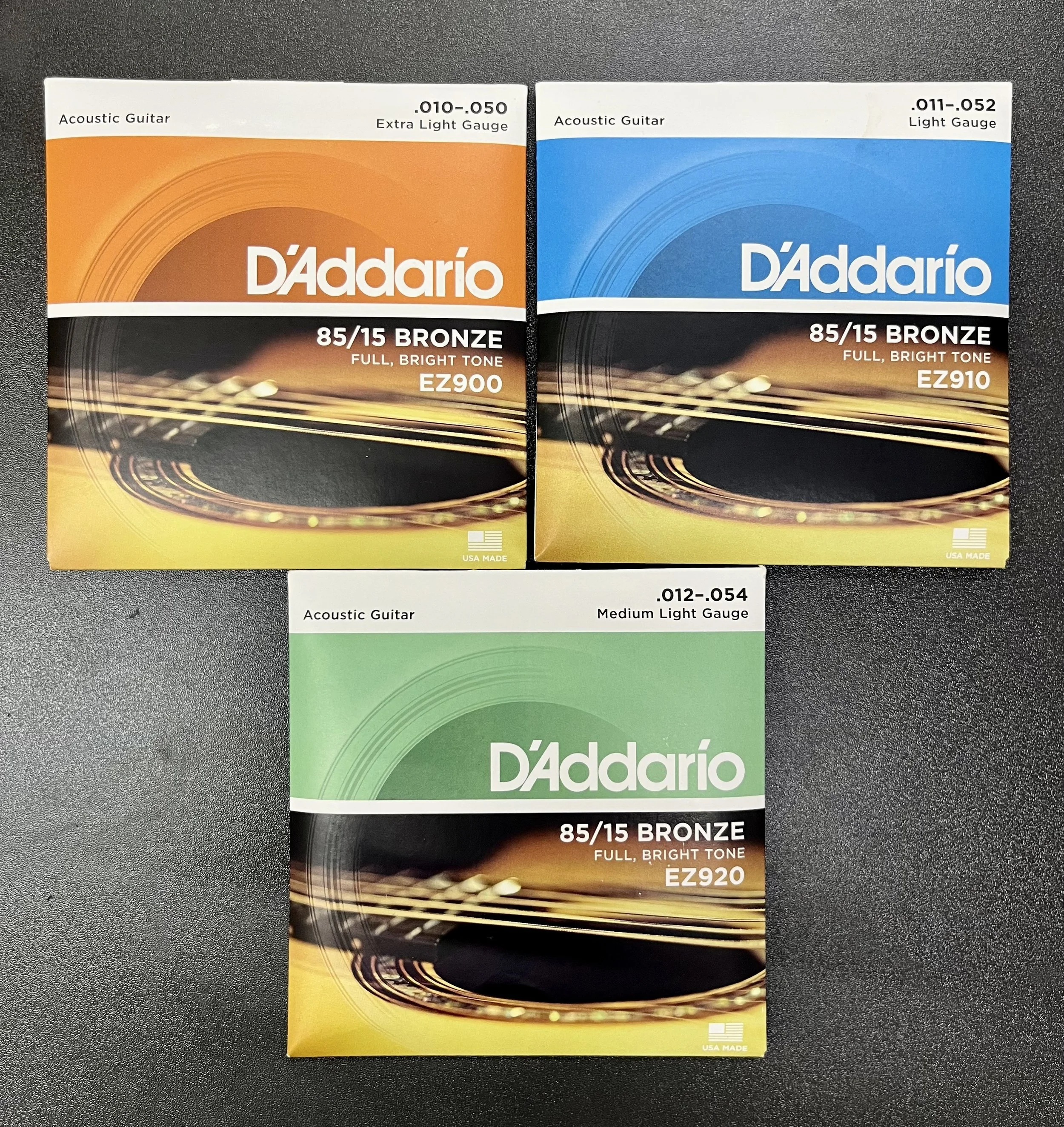 D’Addario Strings Bronze for acoustic guitar