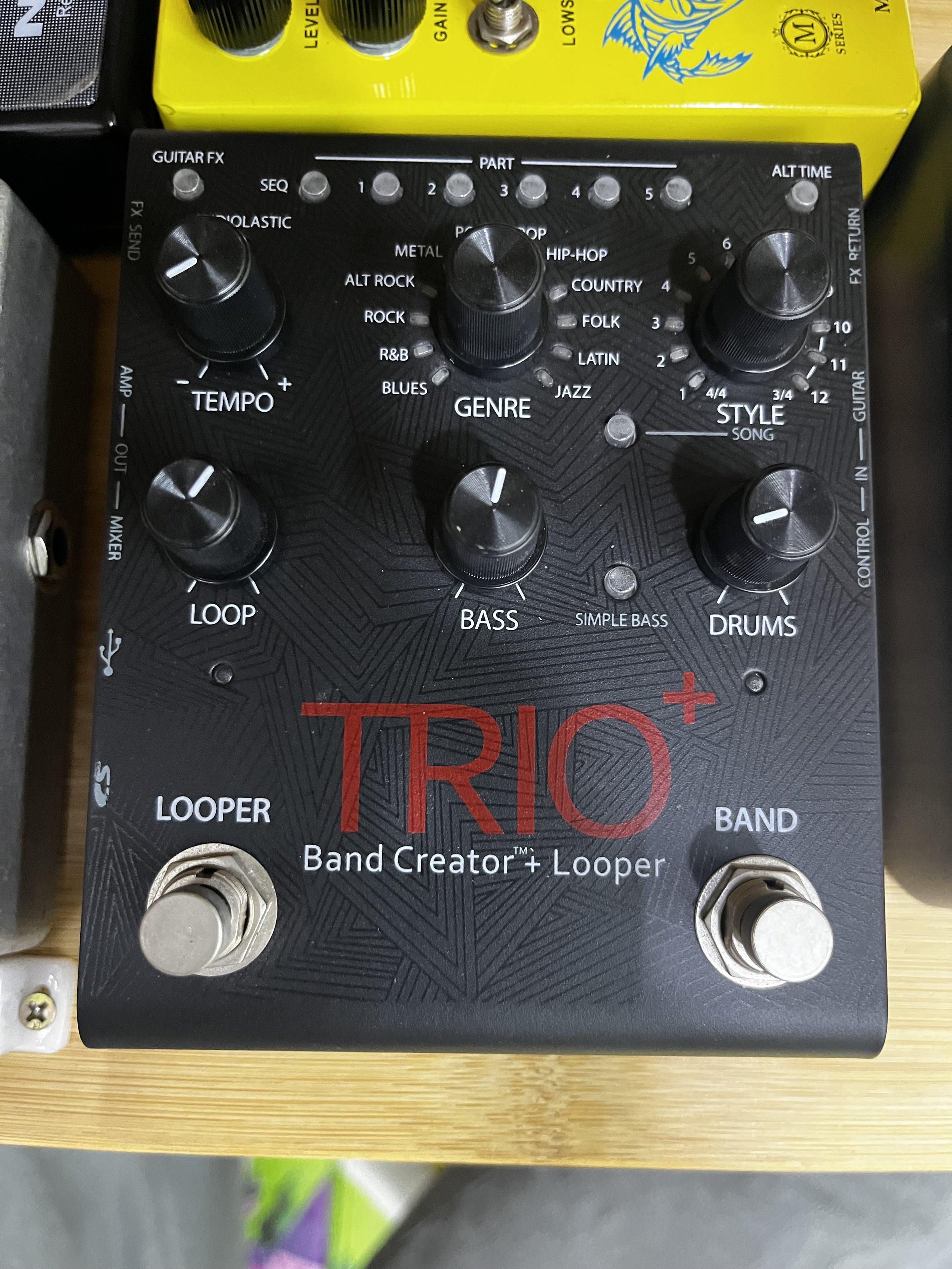 Digitech Trio Plus Looper & band (used)