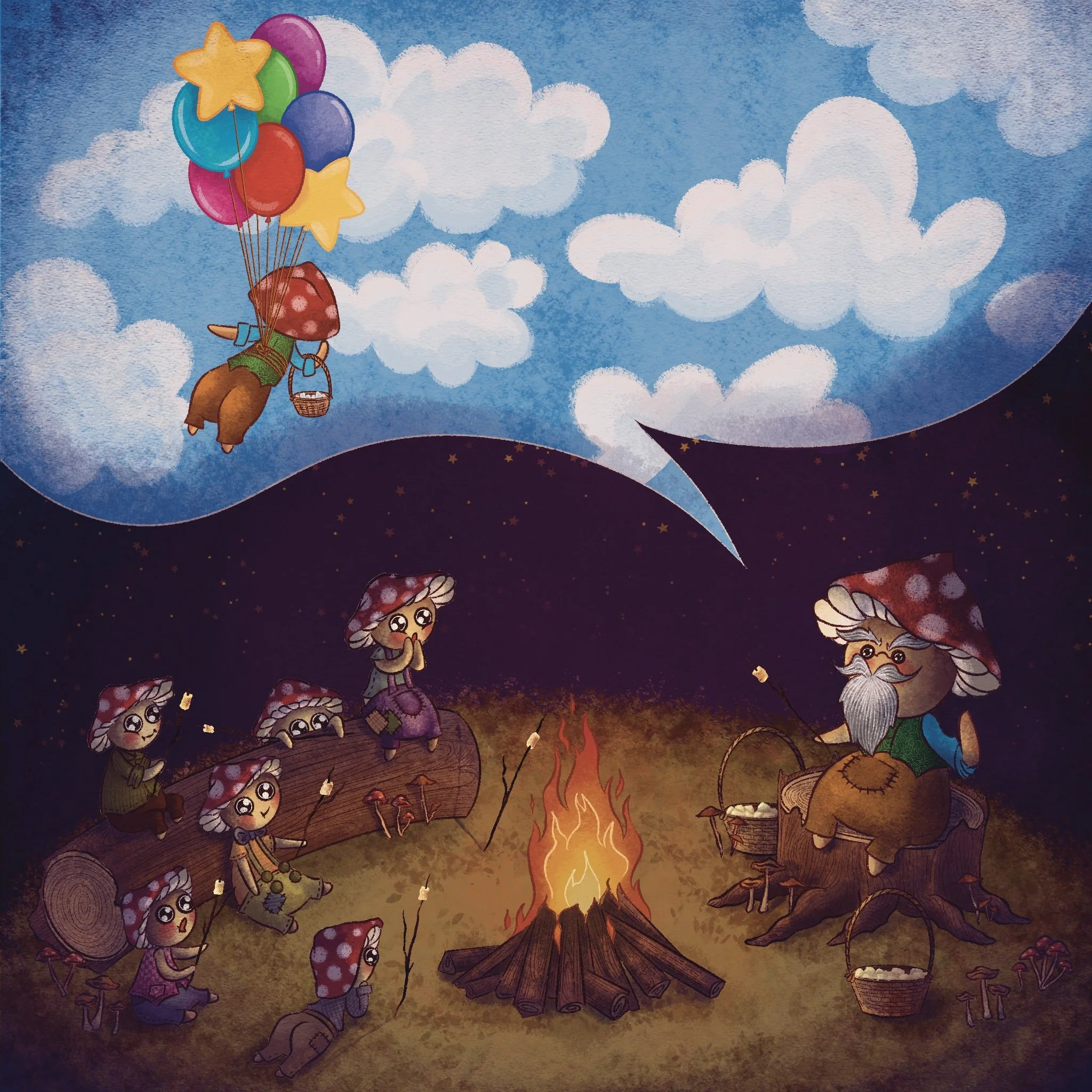 Wo Marshmallows herkommen. 
Sep. 2022.