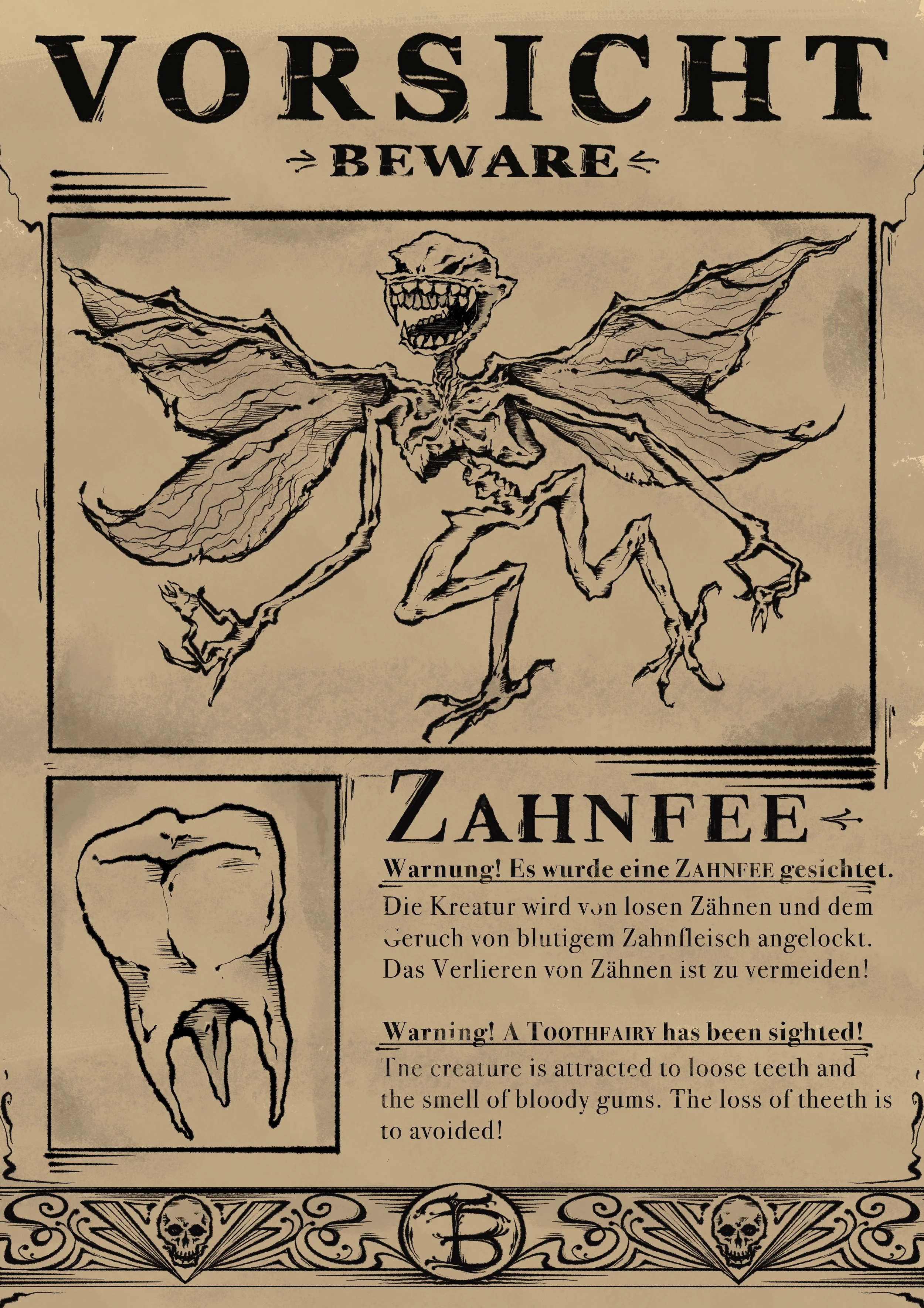 Die Zahnfee. 
Nov. 2024.