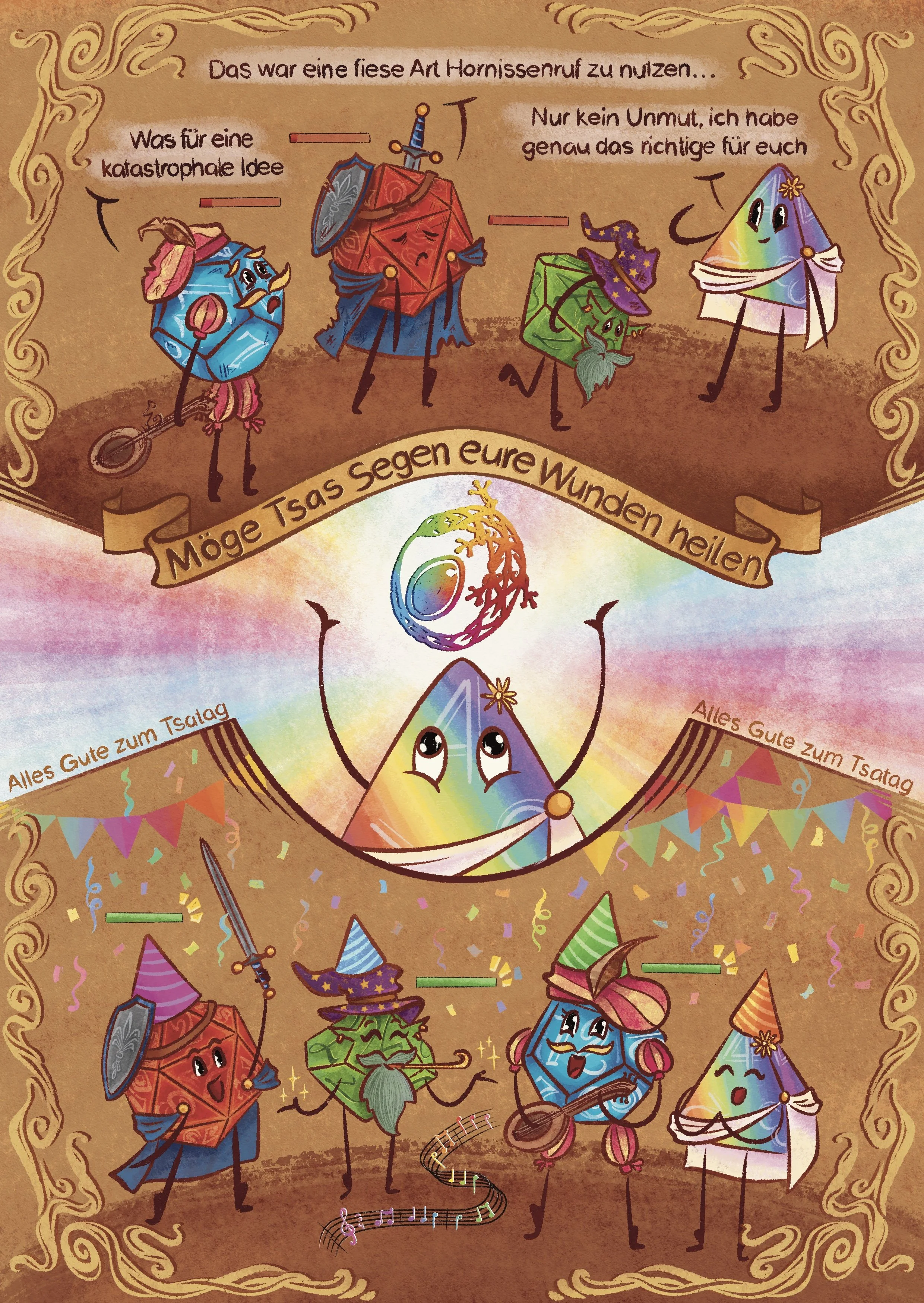 Die Göttin Tsa heilt alle Wunden. 
Mai. 2024.