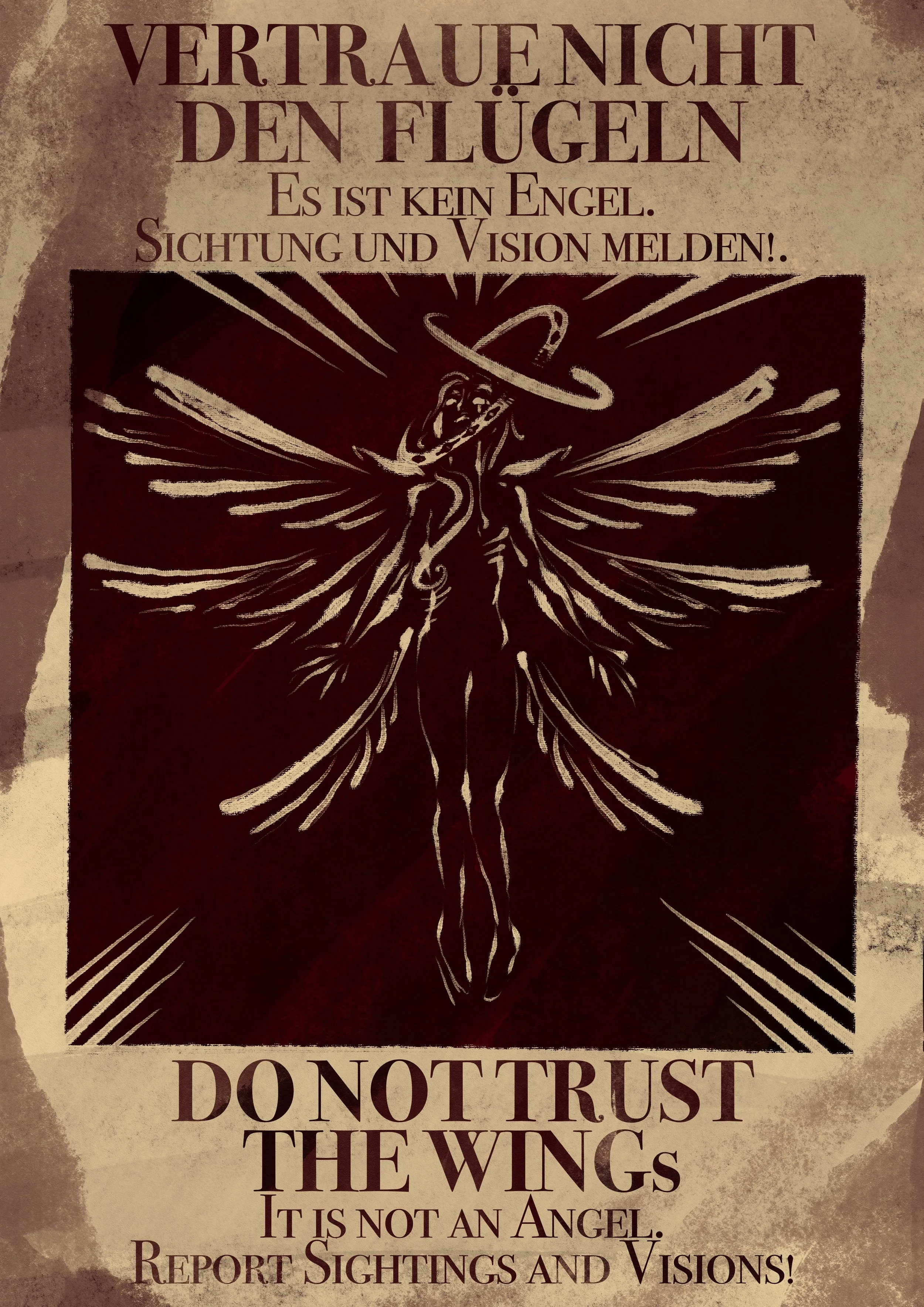 Es ist kein Engel. 
Jan. 2025. 