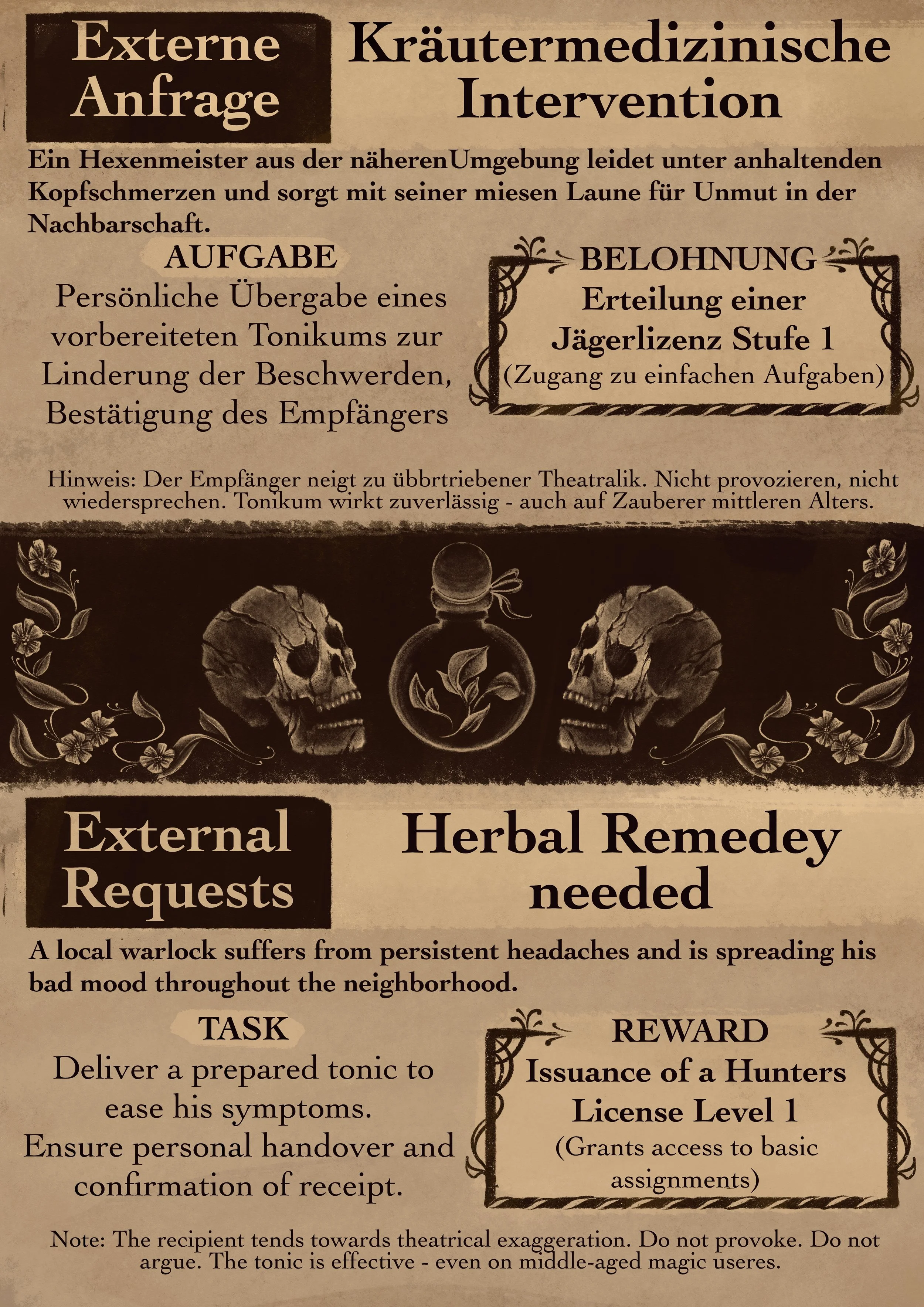 Kräutermedizin. 
Jul. 2025