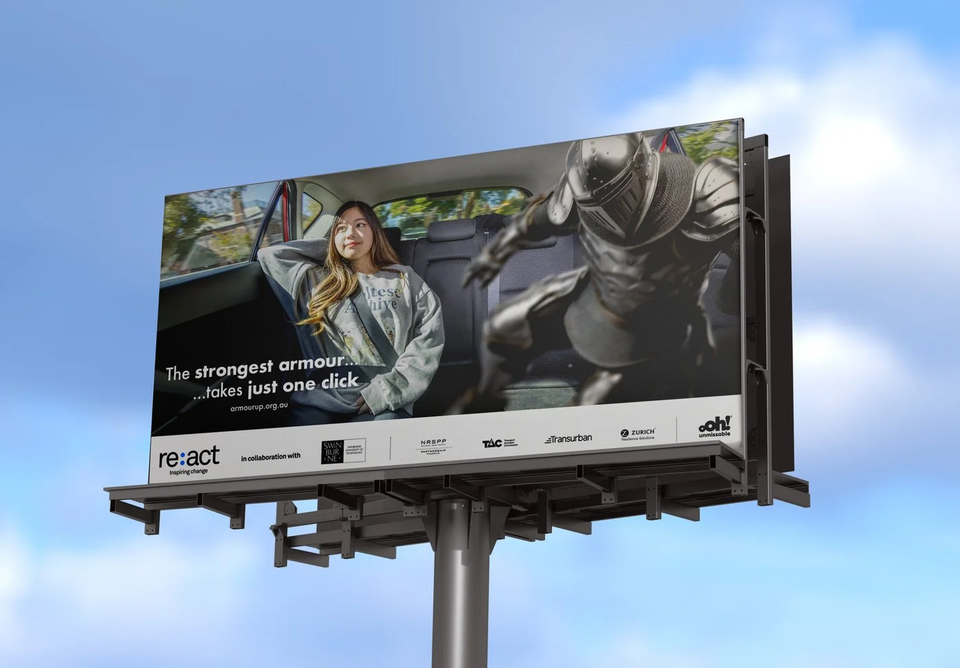 React Seatbelt Campaign