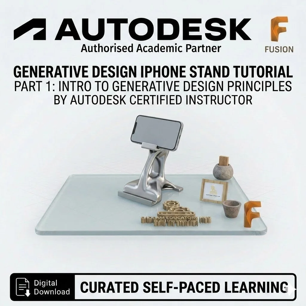 Generative Designed Phone Stand Tutorial: AI-Driven Engineering Part 1
