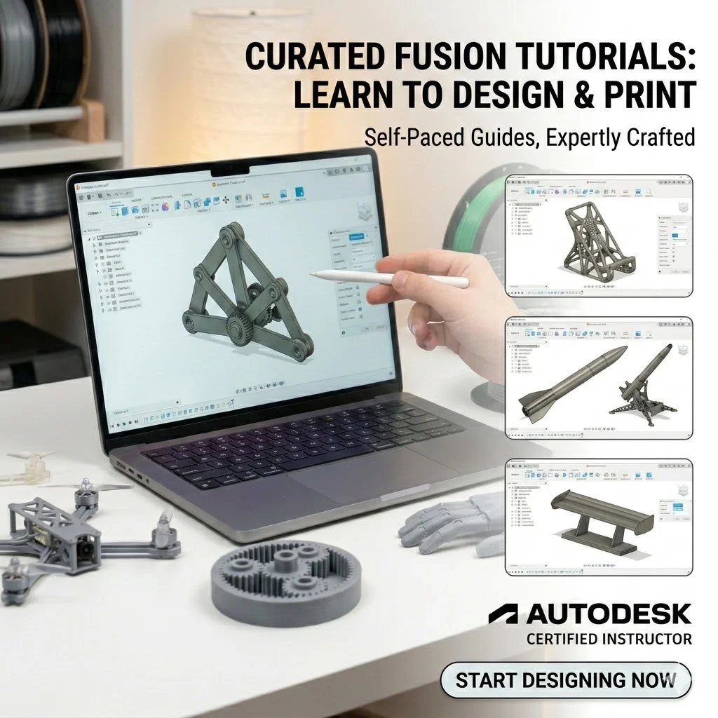 Full Bundle - Autodesk Fusion - Self paced projects