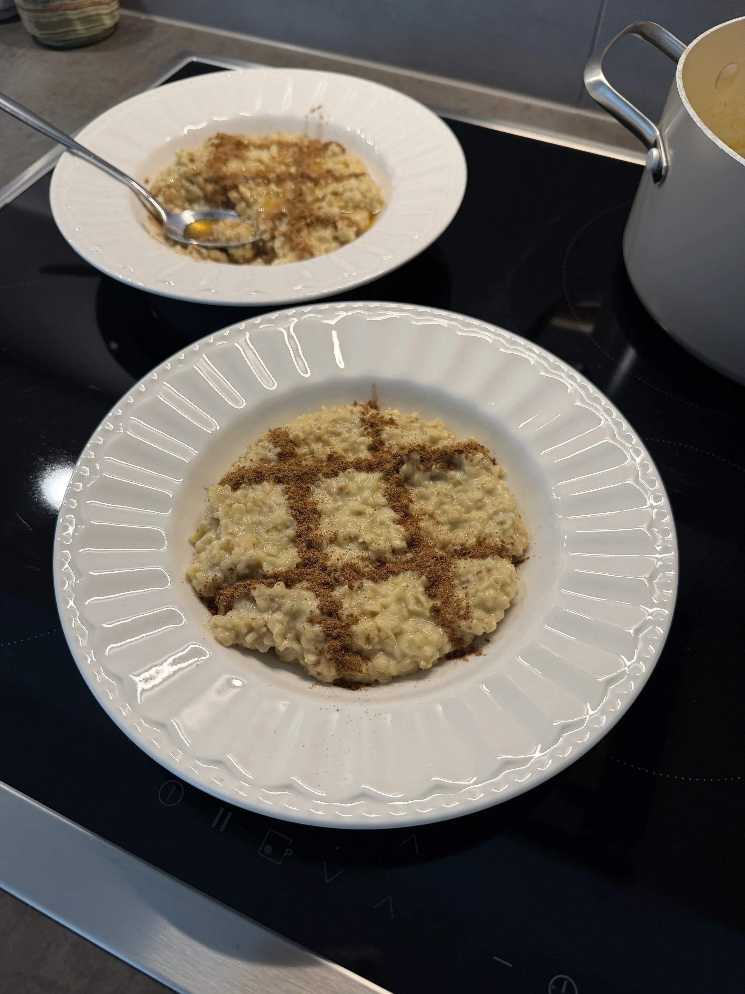 Arroz doce oatmeal 🍚