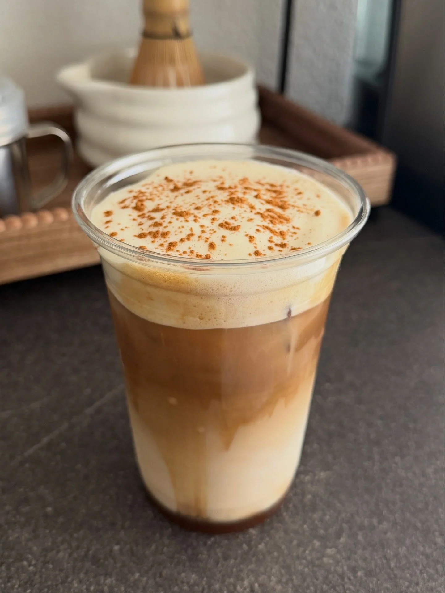 Carrot cake latte 🥕