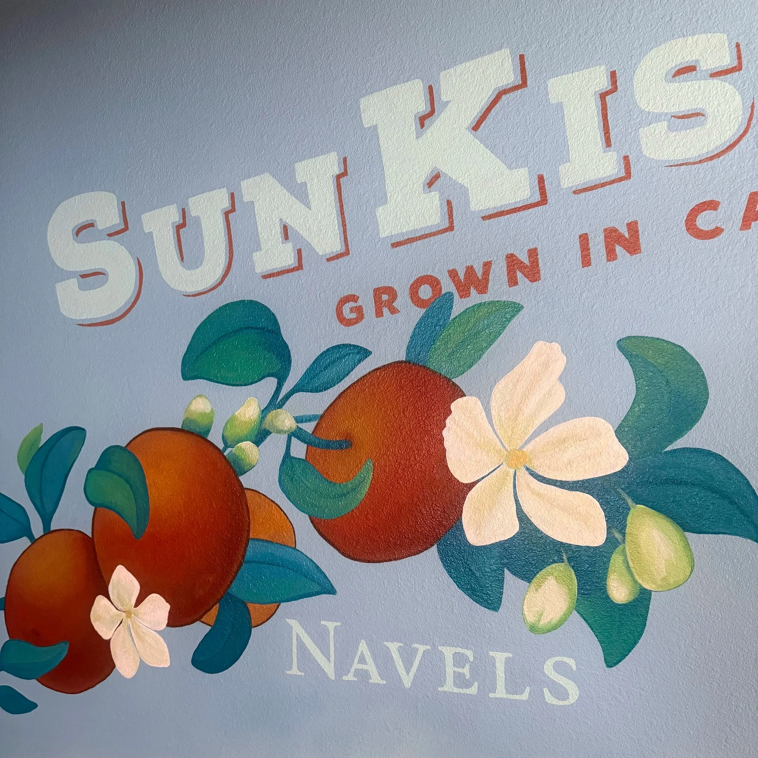 Sun Kissed Kitchen Mural
