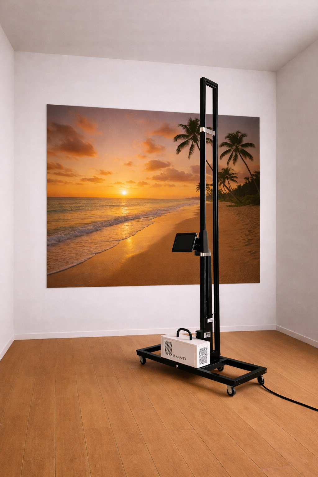 Ireland direct print onto wall