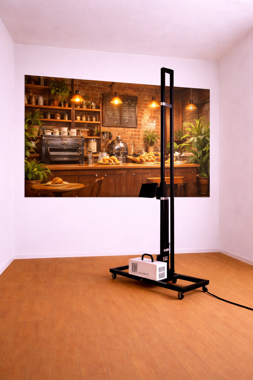 Ireland direct print onto wall