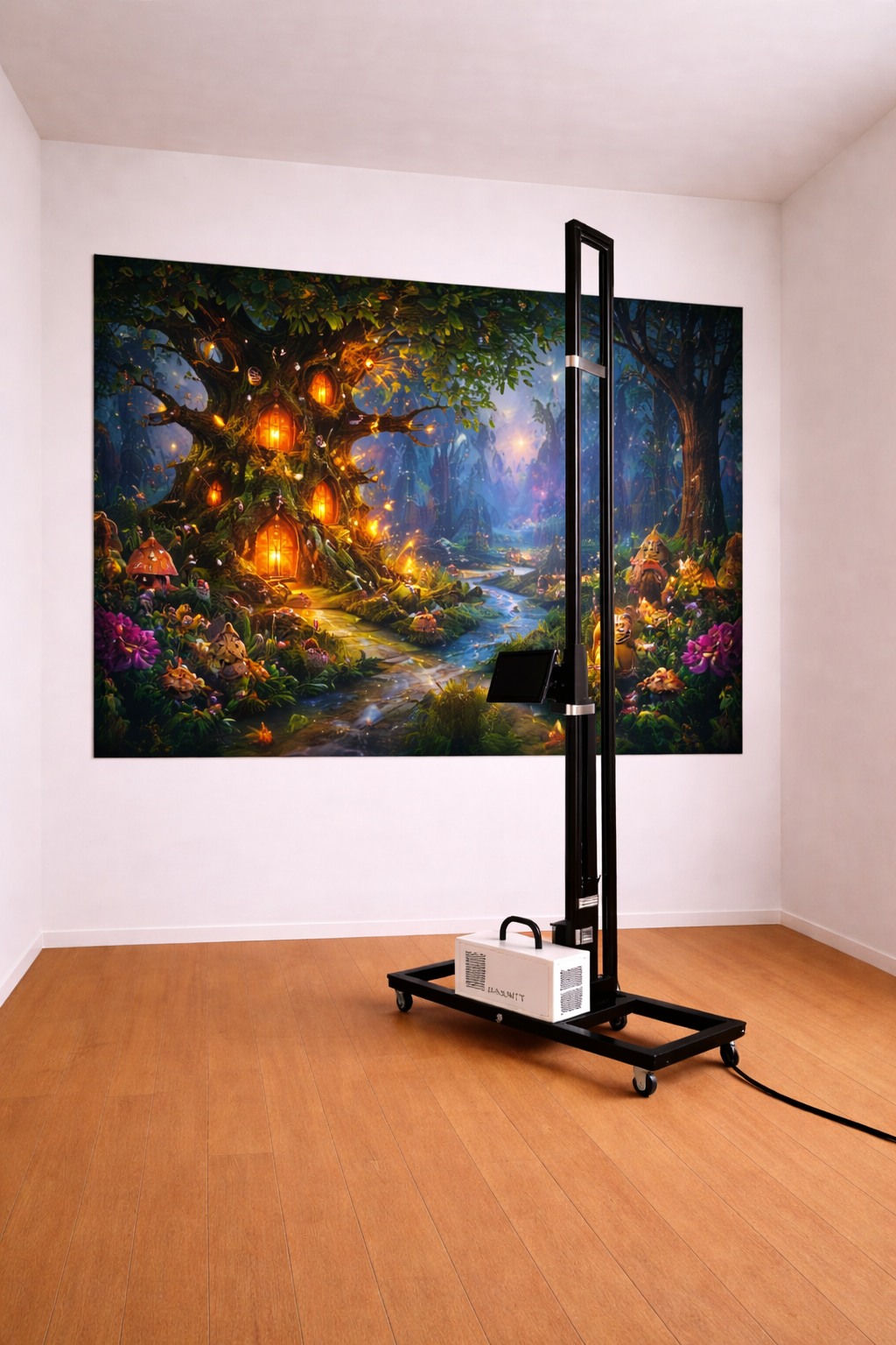 Ireland direct print onto wall