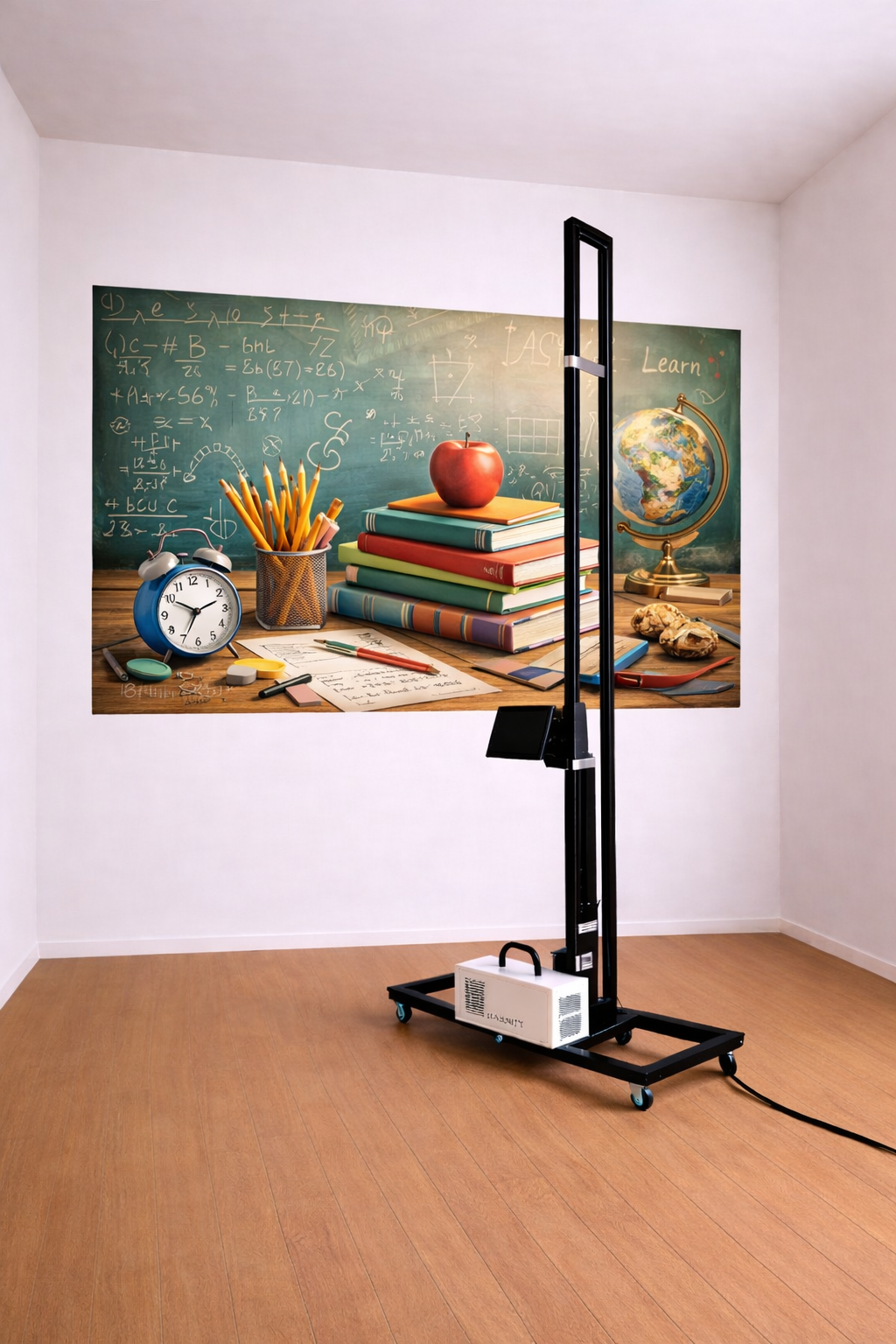 Ireland direct print onto wall