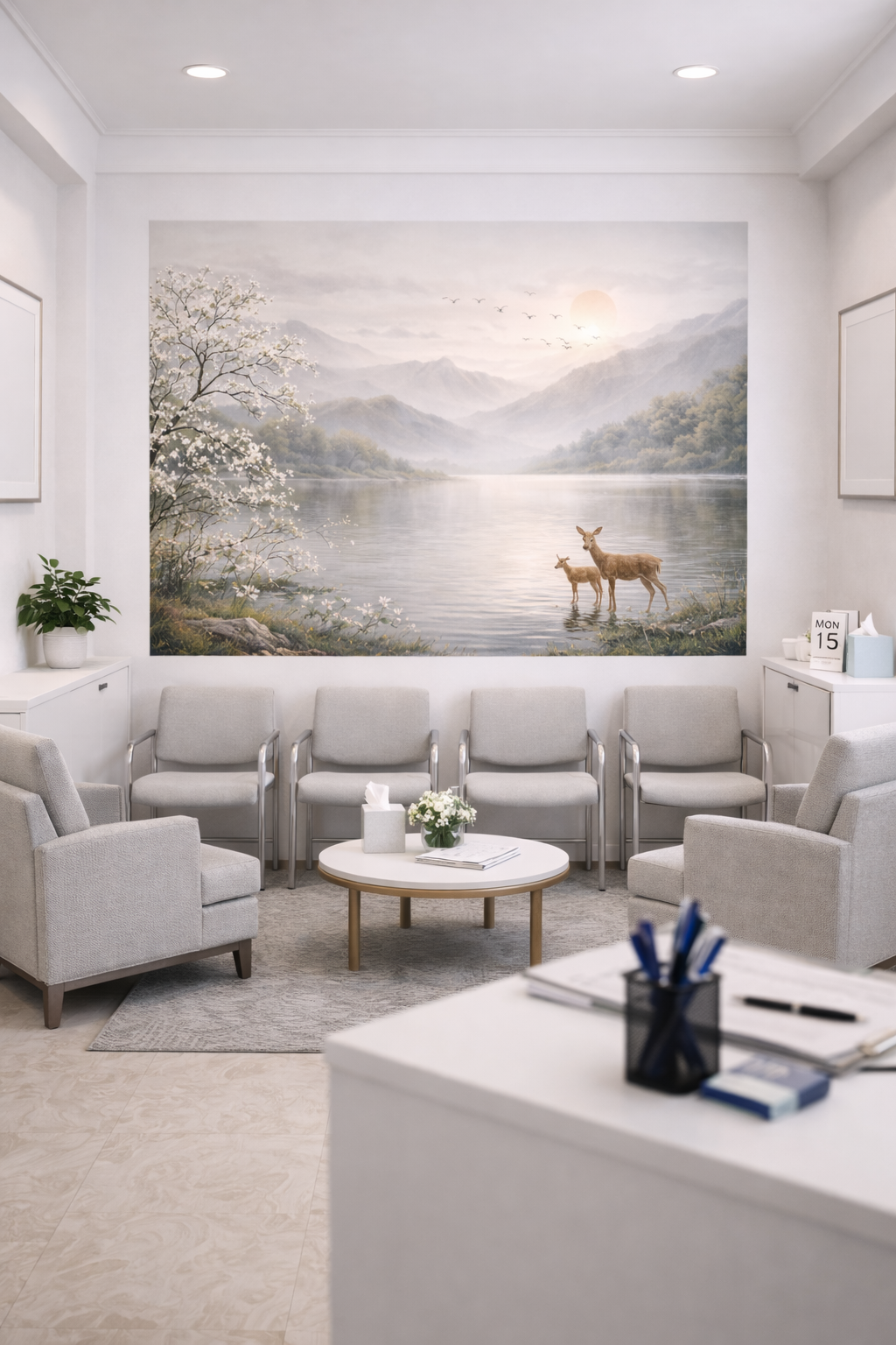 Ireland direct print onto wall