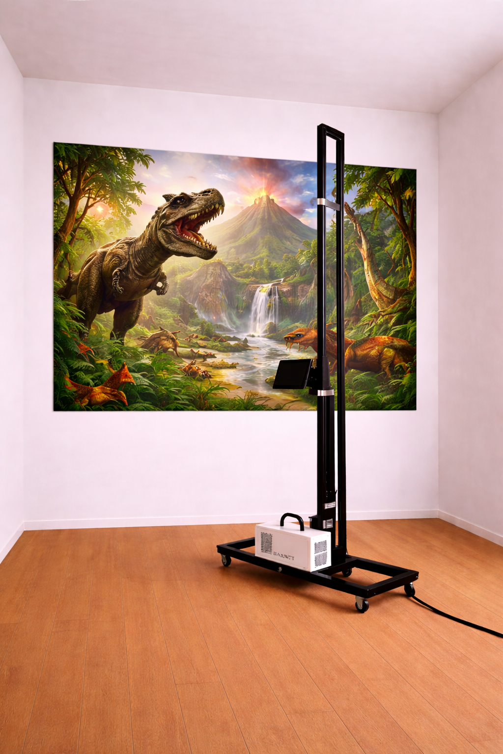 Ireland direct print onto wall