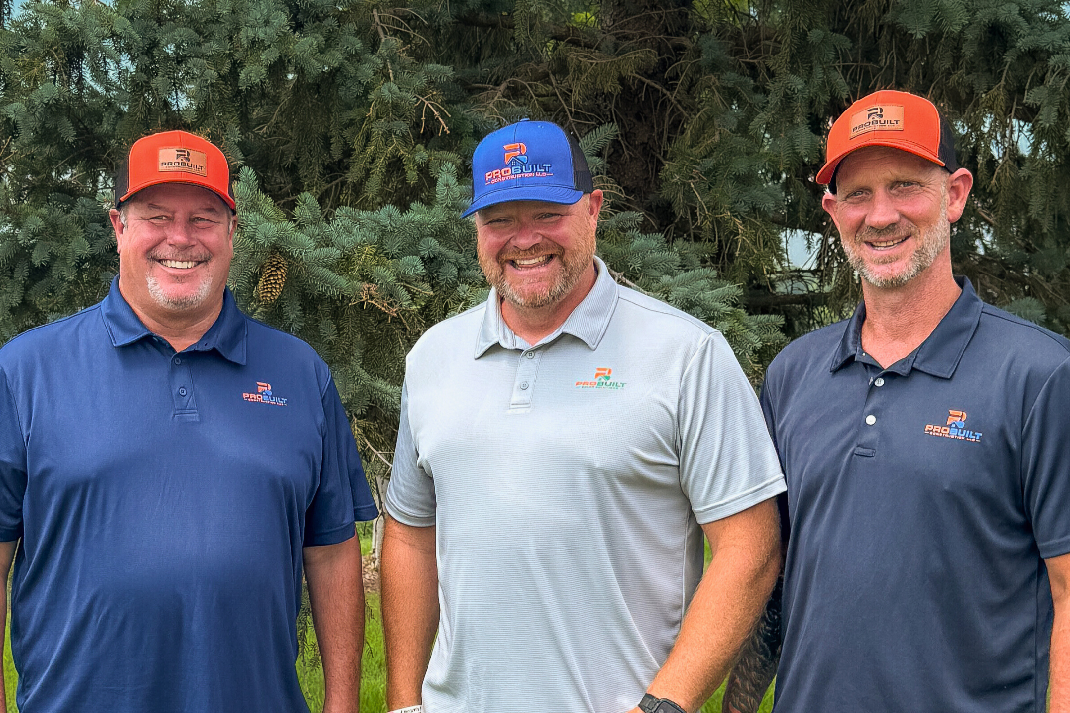 The three ProBuilt founders include Steve King, Jeff Amy and Tige Walker.