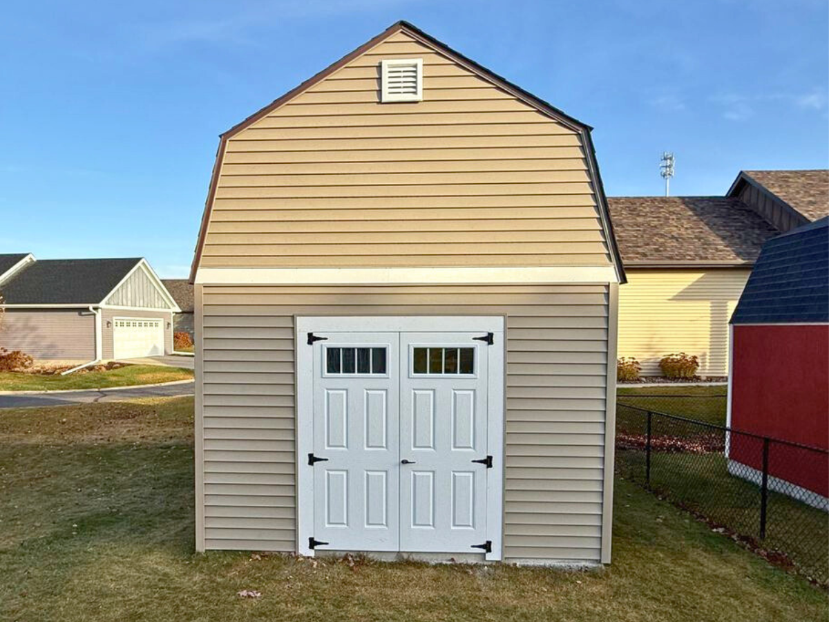 ProBuilt constructed this new shed in southern Minnesota.
