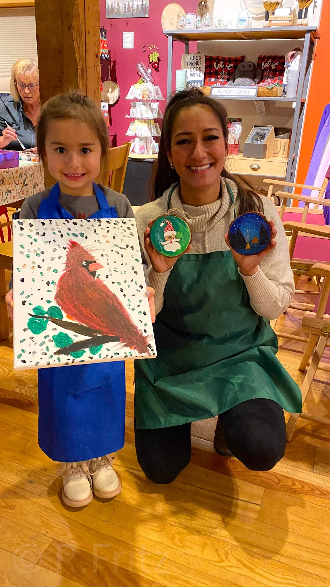 mom daughter ornament class.JPG