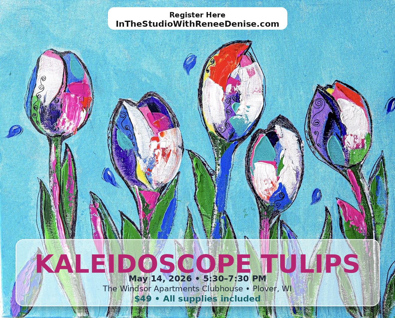 Kaleidoscope tulips!