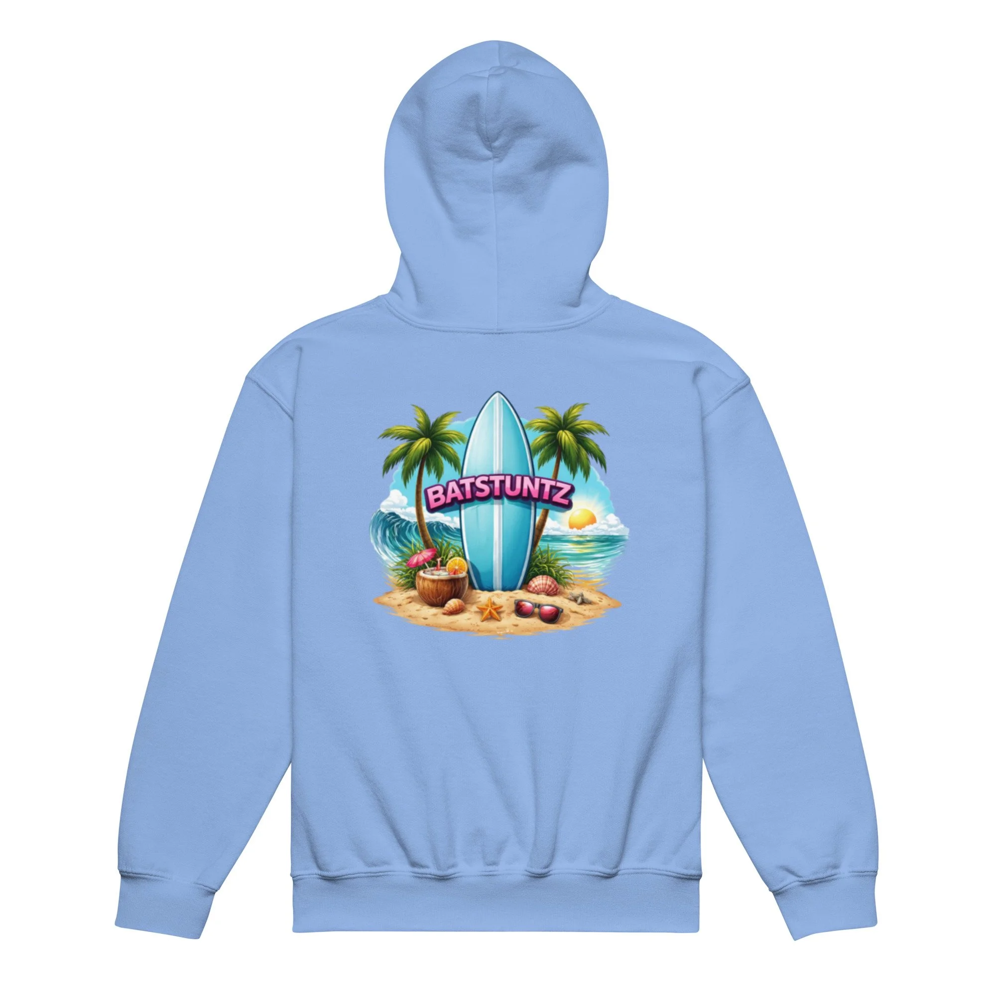 BATSTUNTZ - Surfboard - Youth heavy blend hoodie