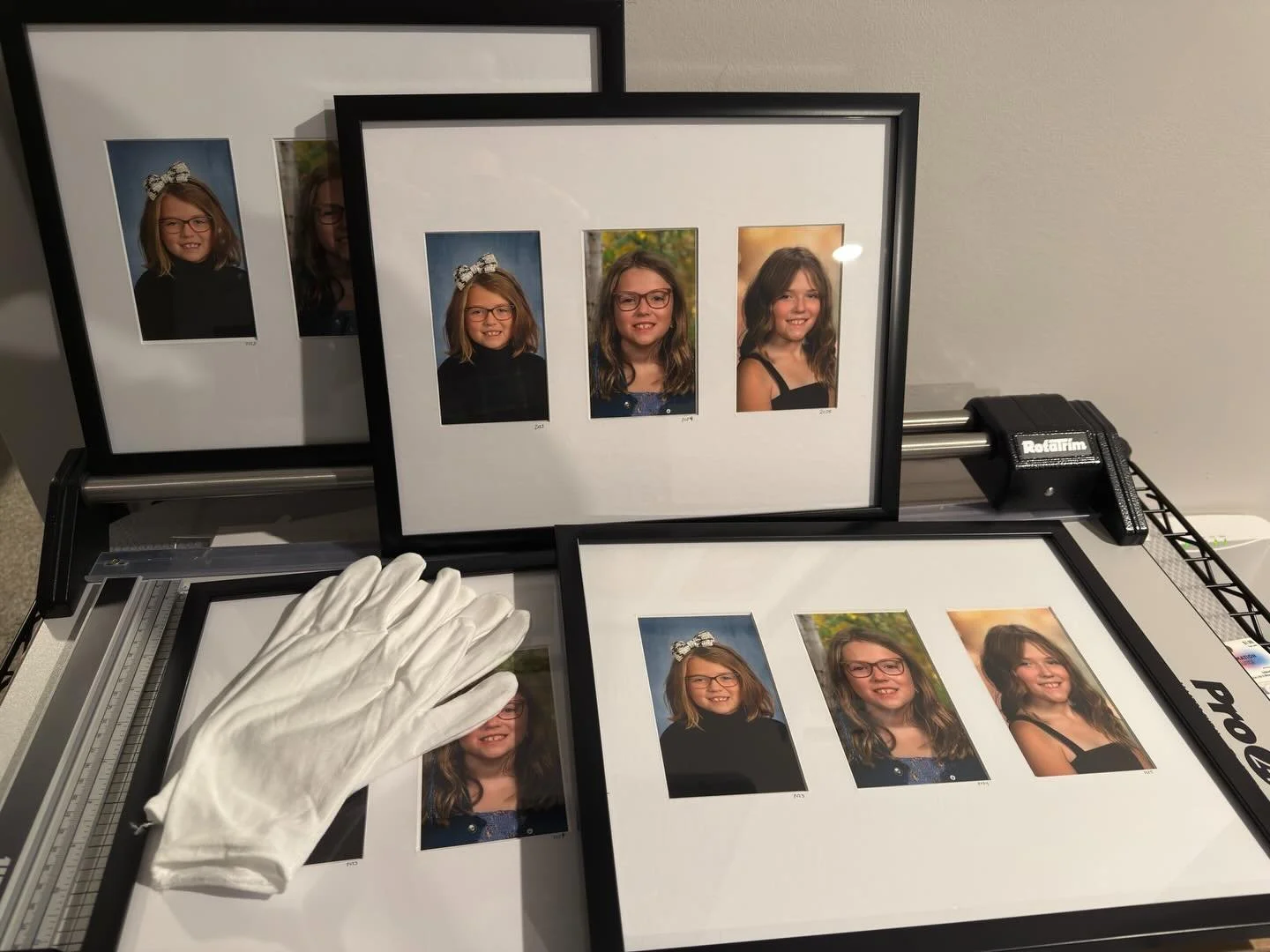 A little delayed sharing these, but these custom printed &amp; matted school portraits were created for families to enjoy over the holidays.

Printed on the Canon imagePROGRAF PRO-1100 using Red River papers for rich tones, sharp detail, and archival