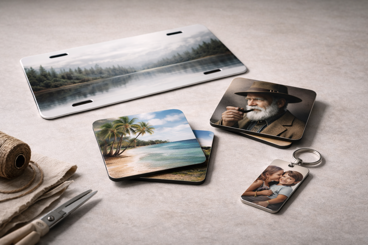 An astronaut in a white space suit with black and red helmet insignia takes a selfie with a Mars-like landscape in the background, featuring a large red rock formation and a reddish sky.