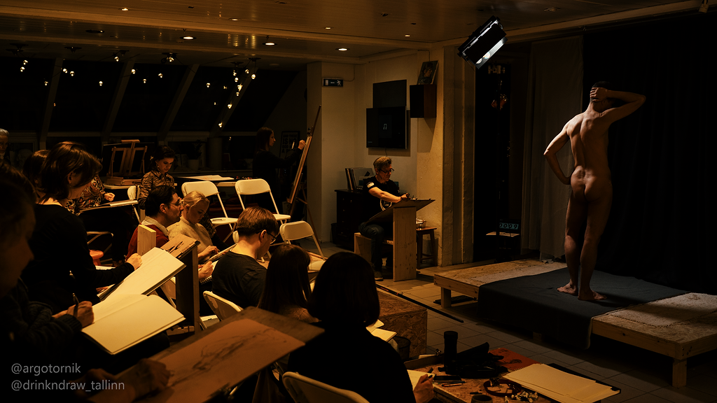 Male Drawing Session @The _Workshop