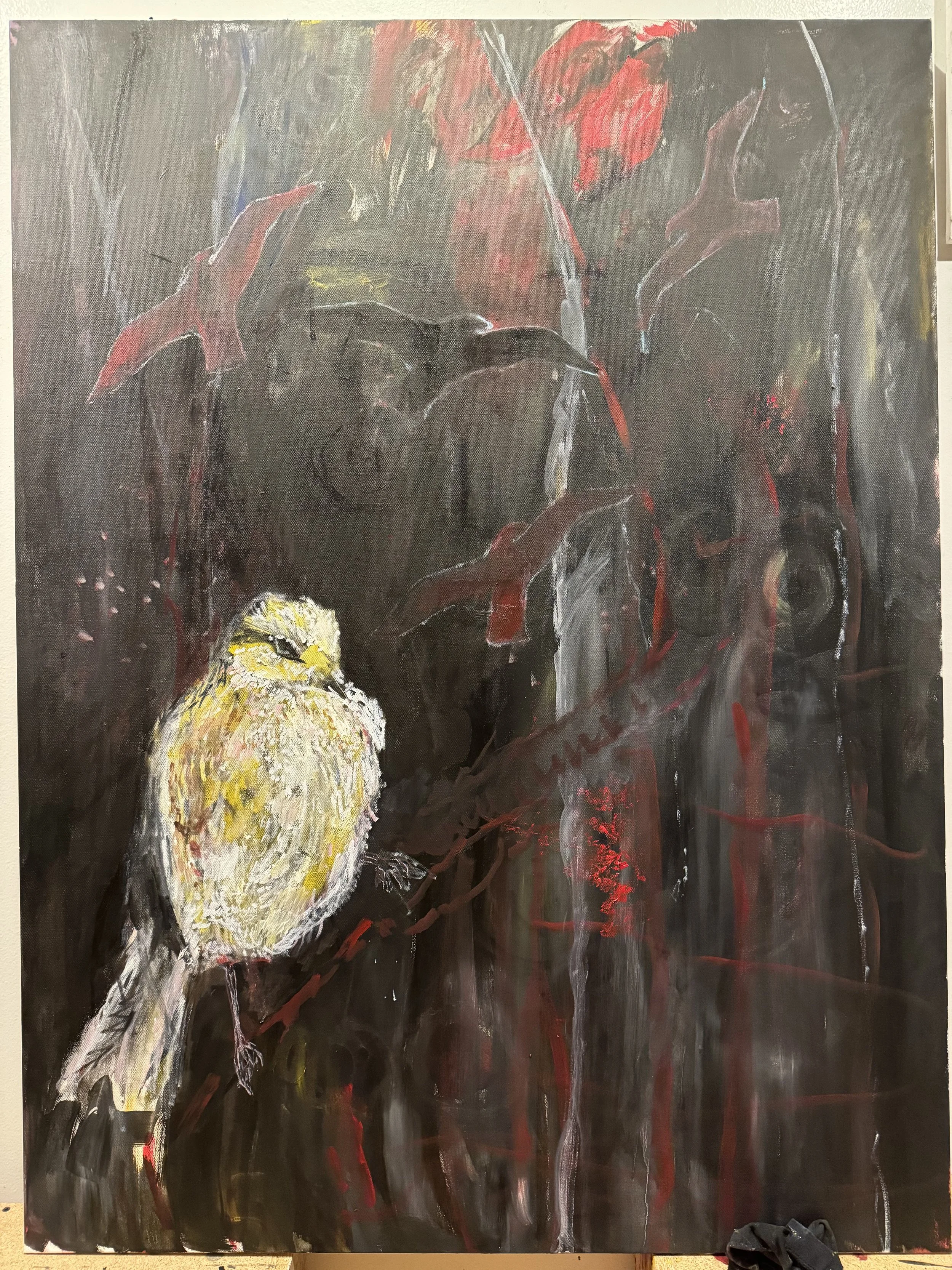 White Flight, 4'x3'
