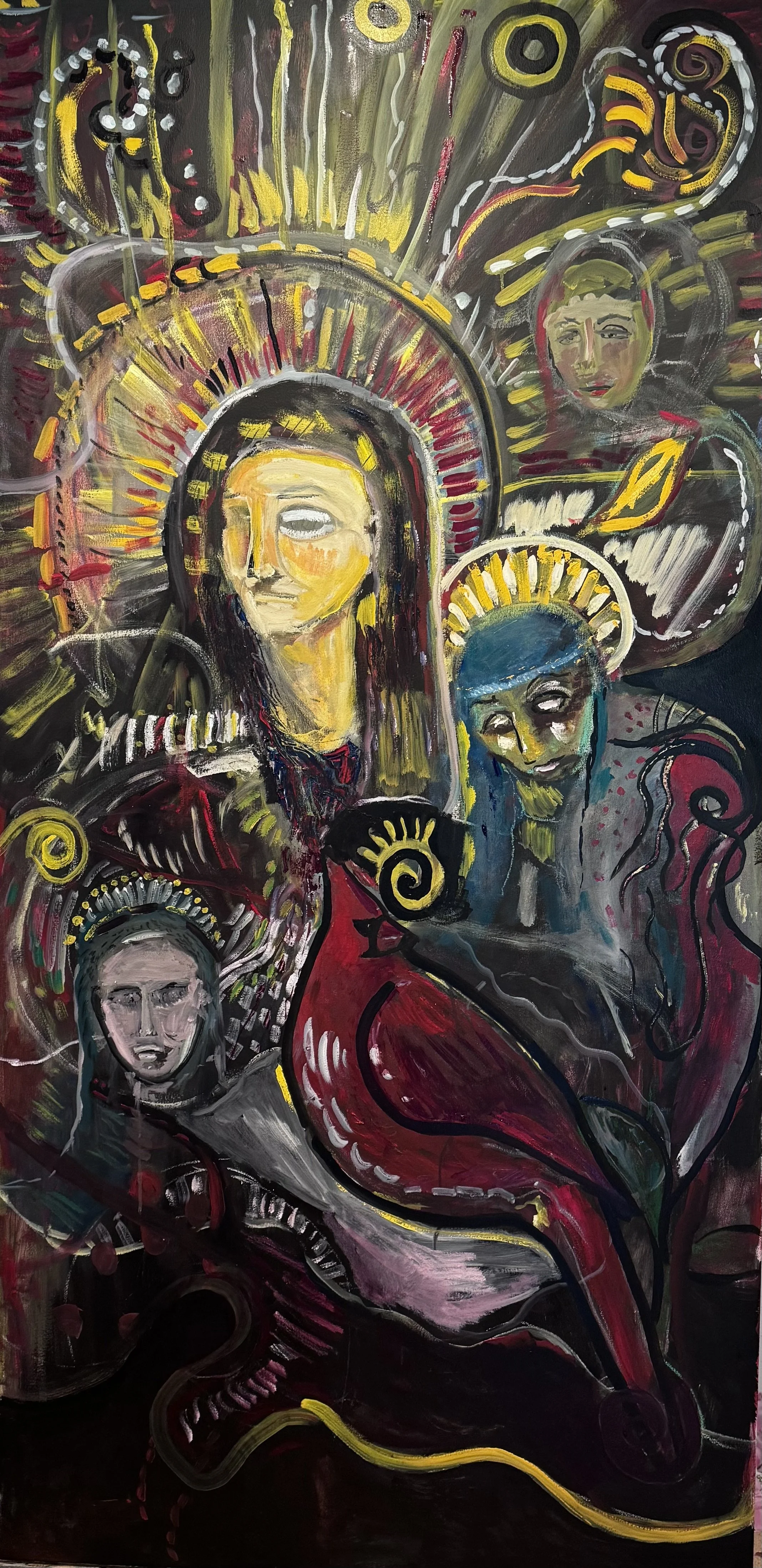 Cardinal, 6'x3'