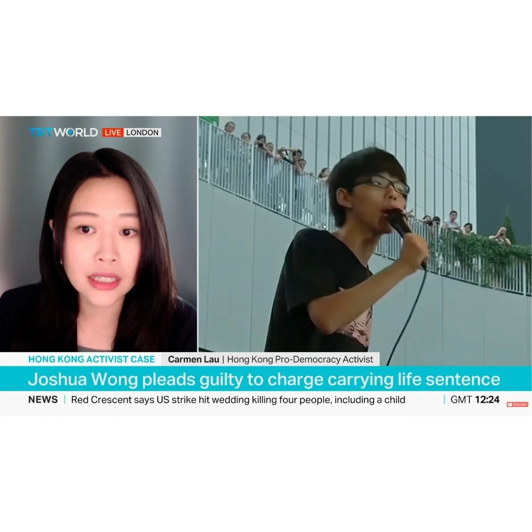 Hong Kong activist Joshua Wong pleads guilty to foreign collusion