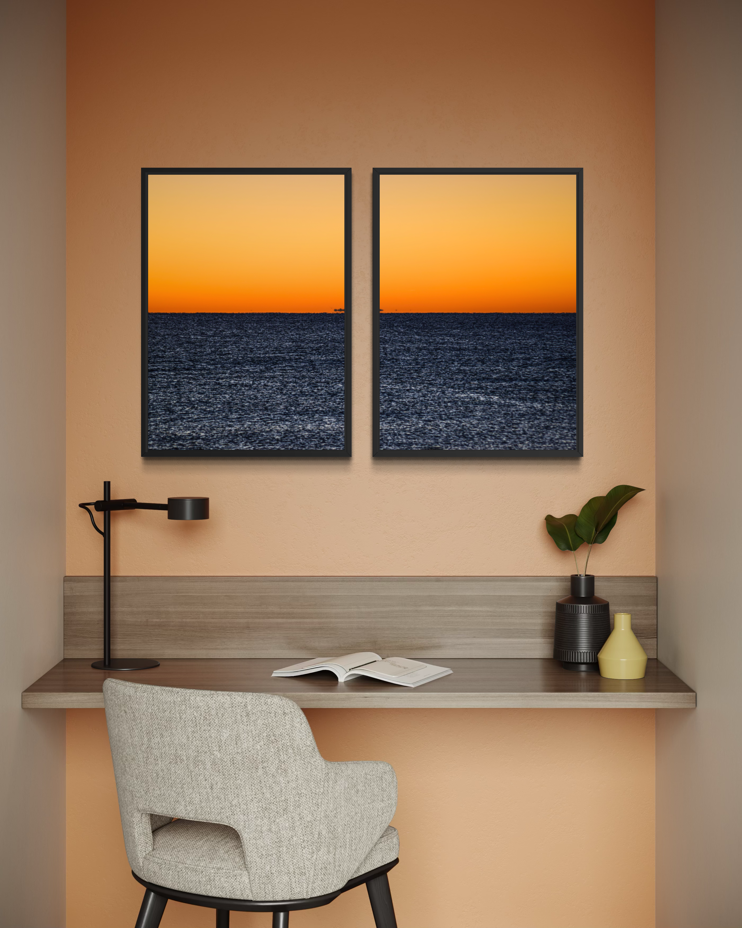 FRAMED BLACK ALU DIBOND
