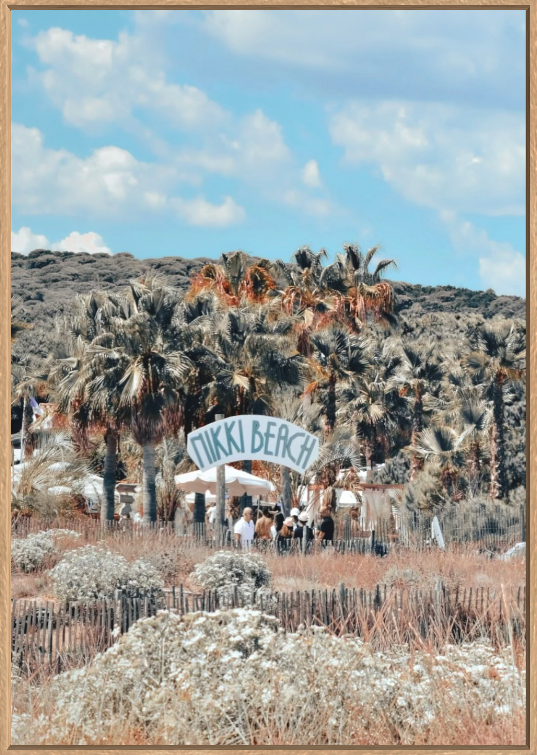 NIKKI BEACH Available in Print Only 100x70cm