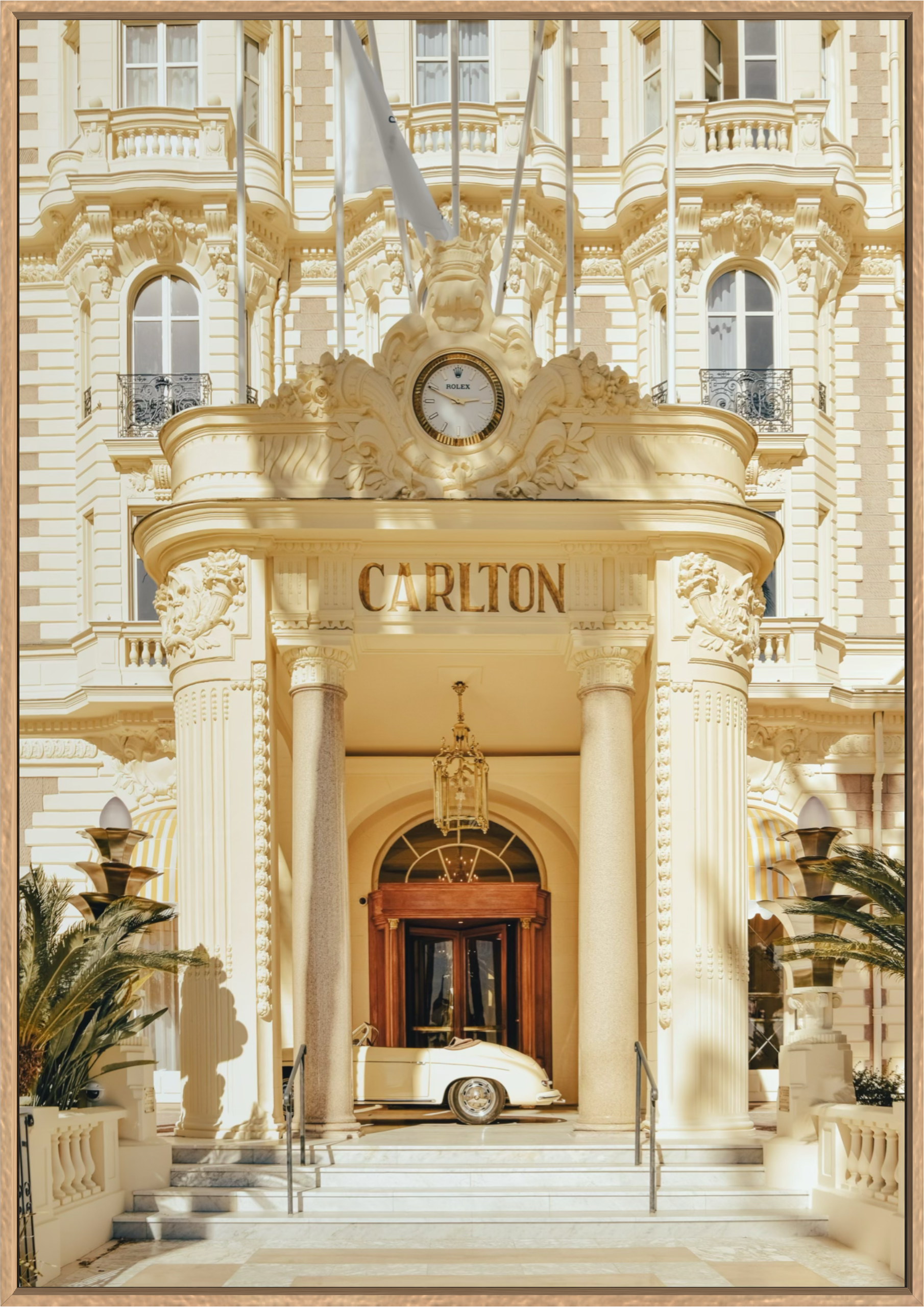 CARLTON x SPEEDSTER Available in Alu/Dibond OAK Frame 100x70cm