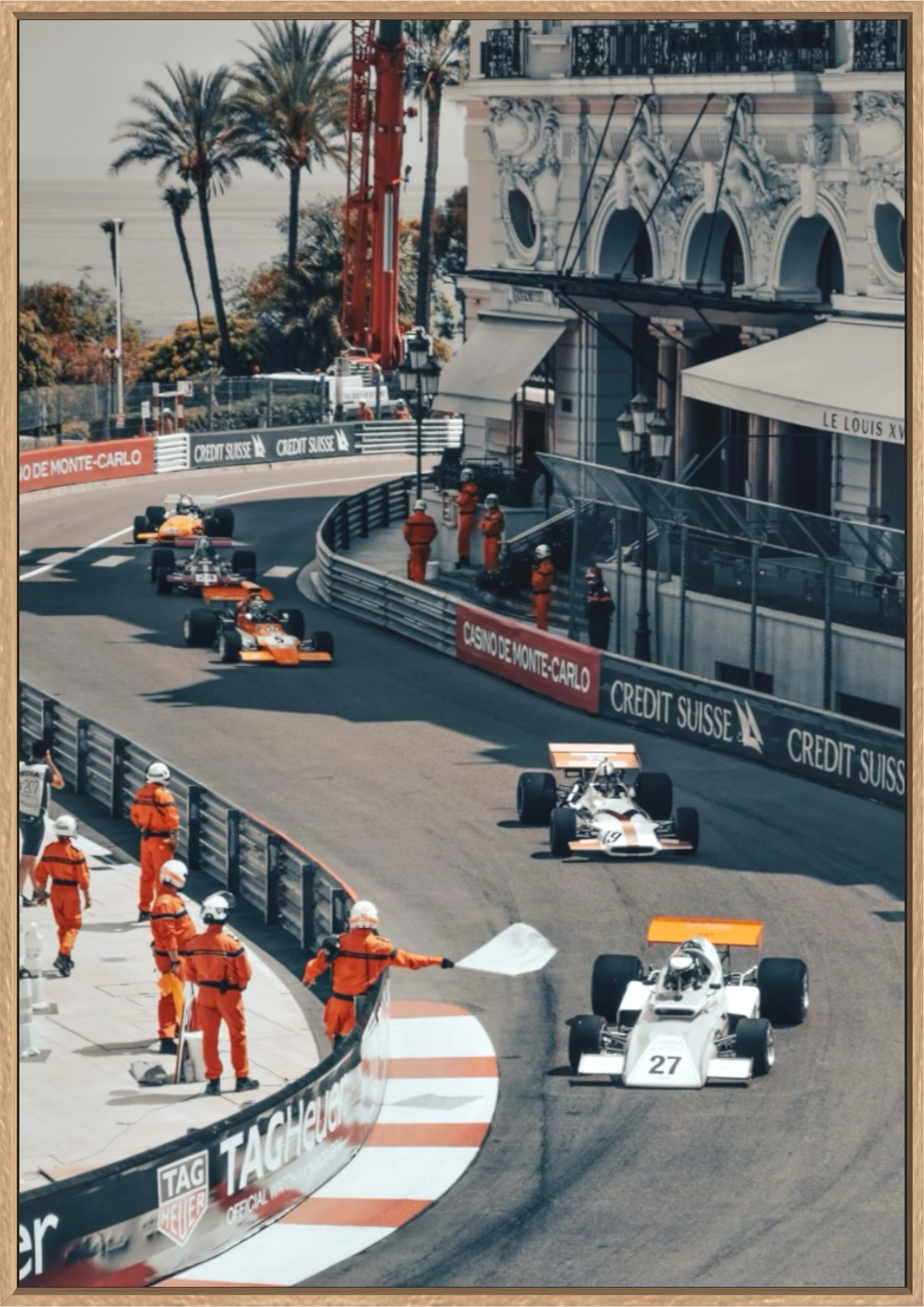 MONACO HISTORIC Available in Forex Black Frame 80x60cm