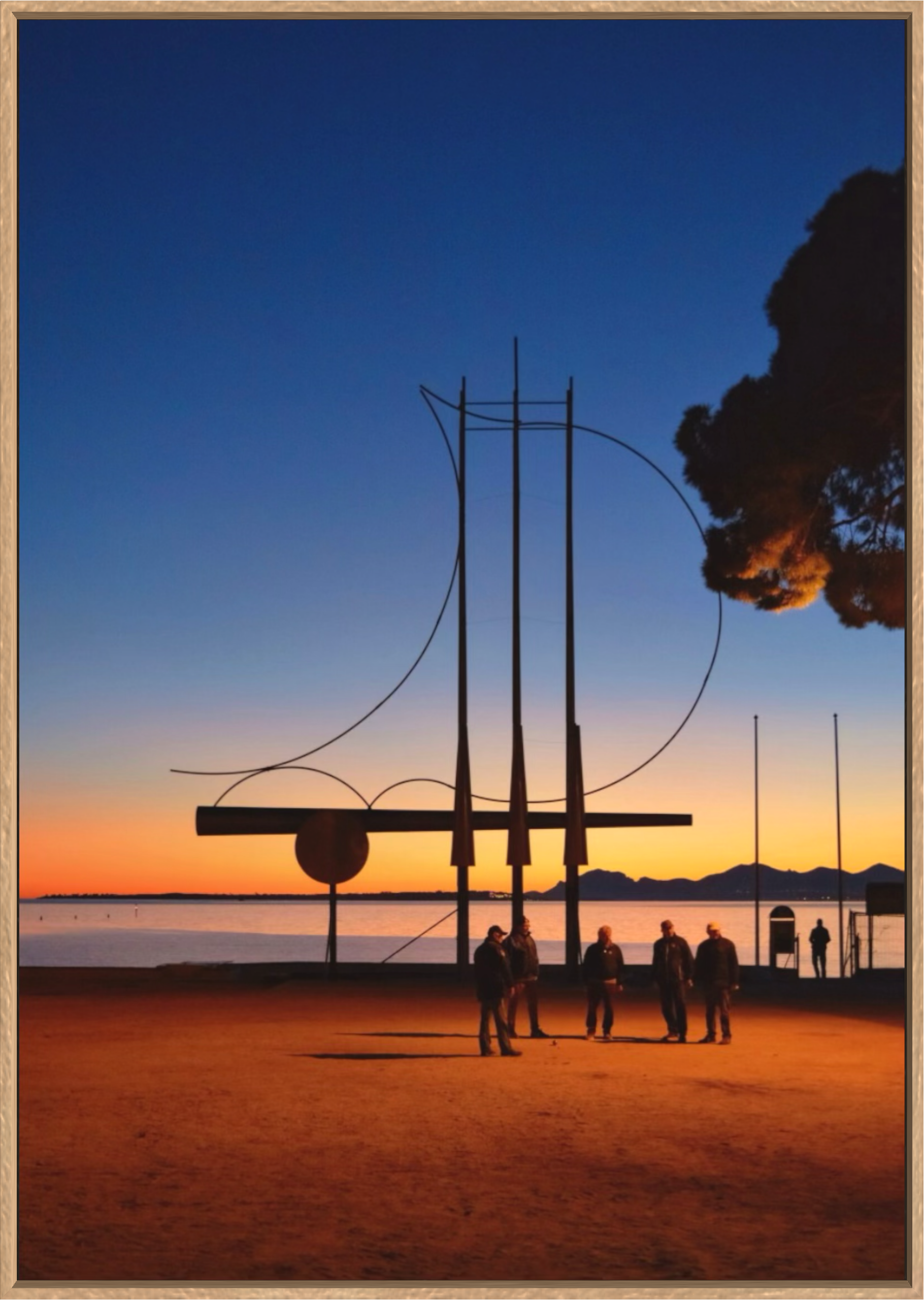 PINÈDE SUNSET Available in Print Only 100x70cm