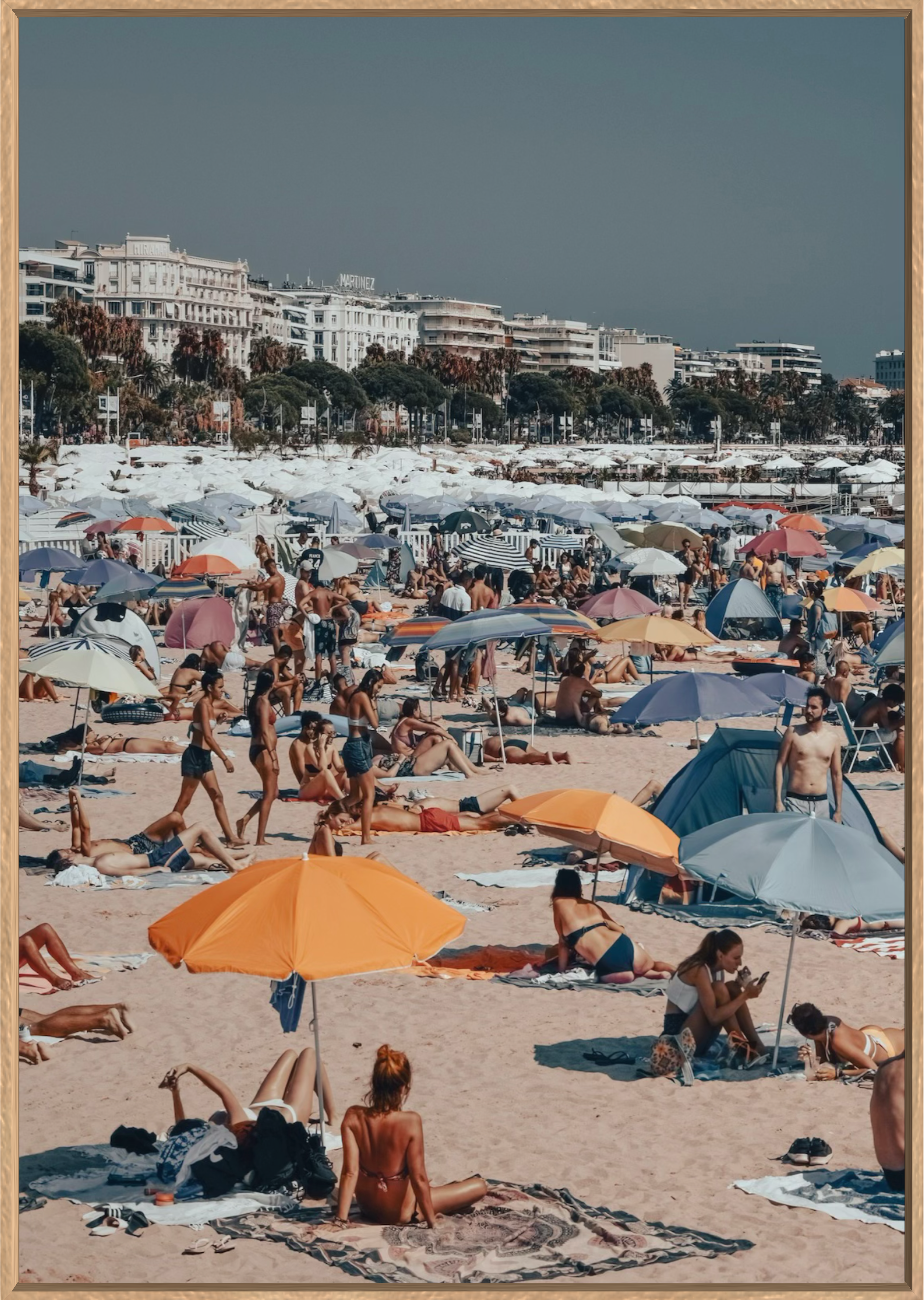 AUGUST, CANNES Available in Print Only 100x70cm