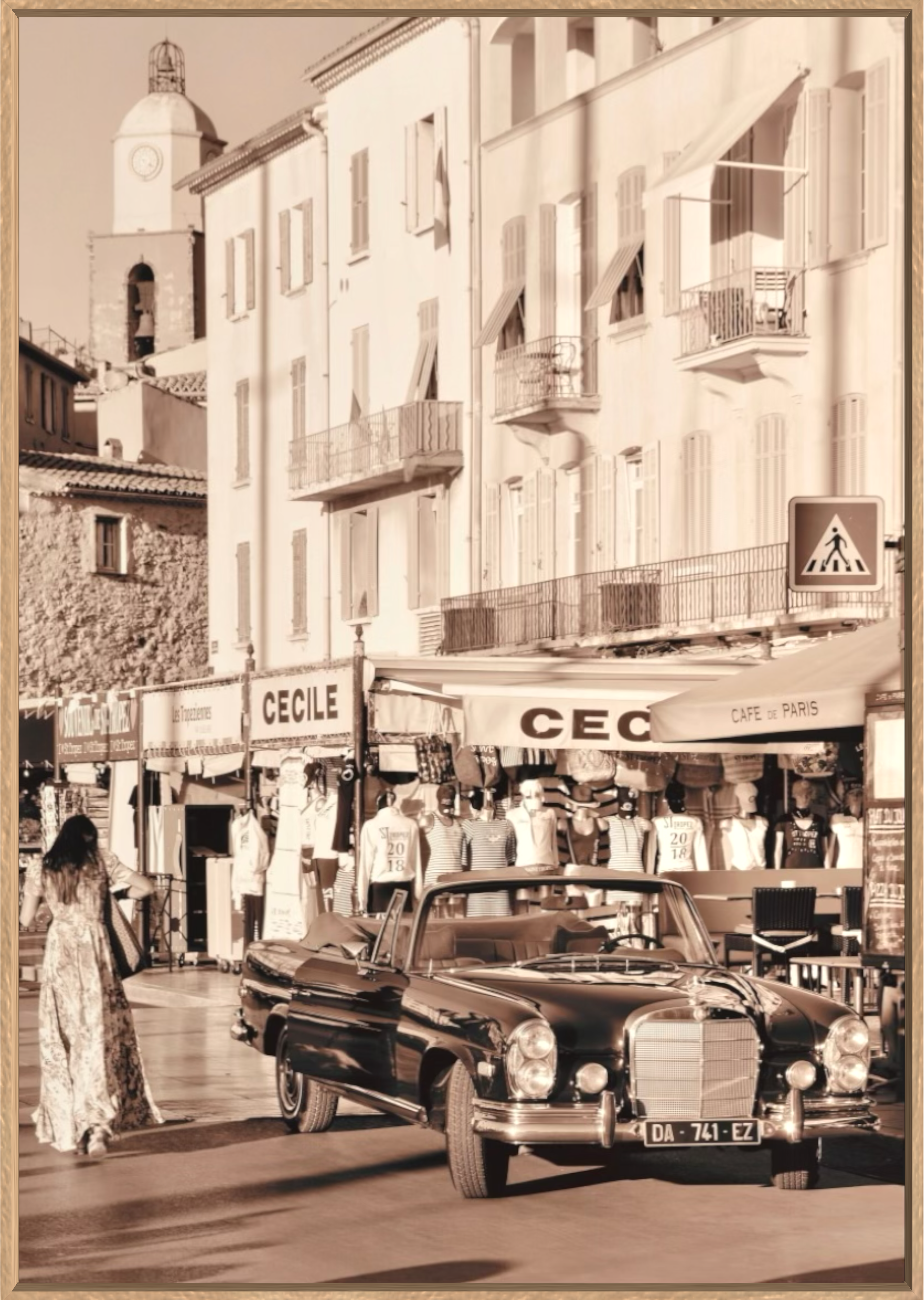 280SE x CAFÉ DE PARIS Available in Print Only 100x70cm