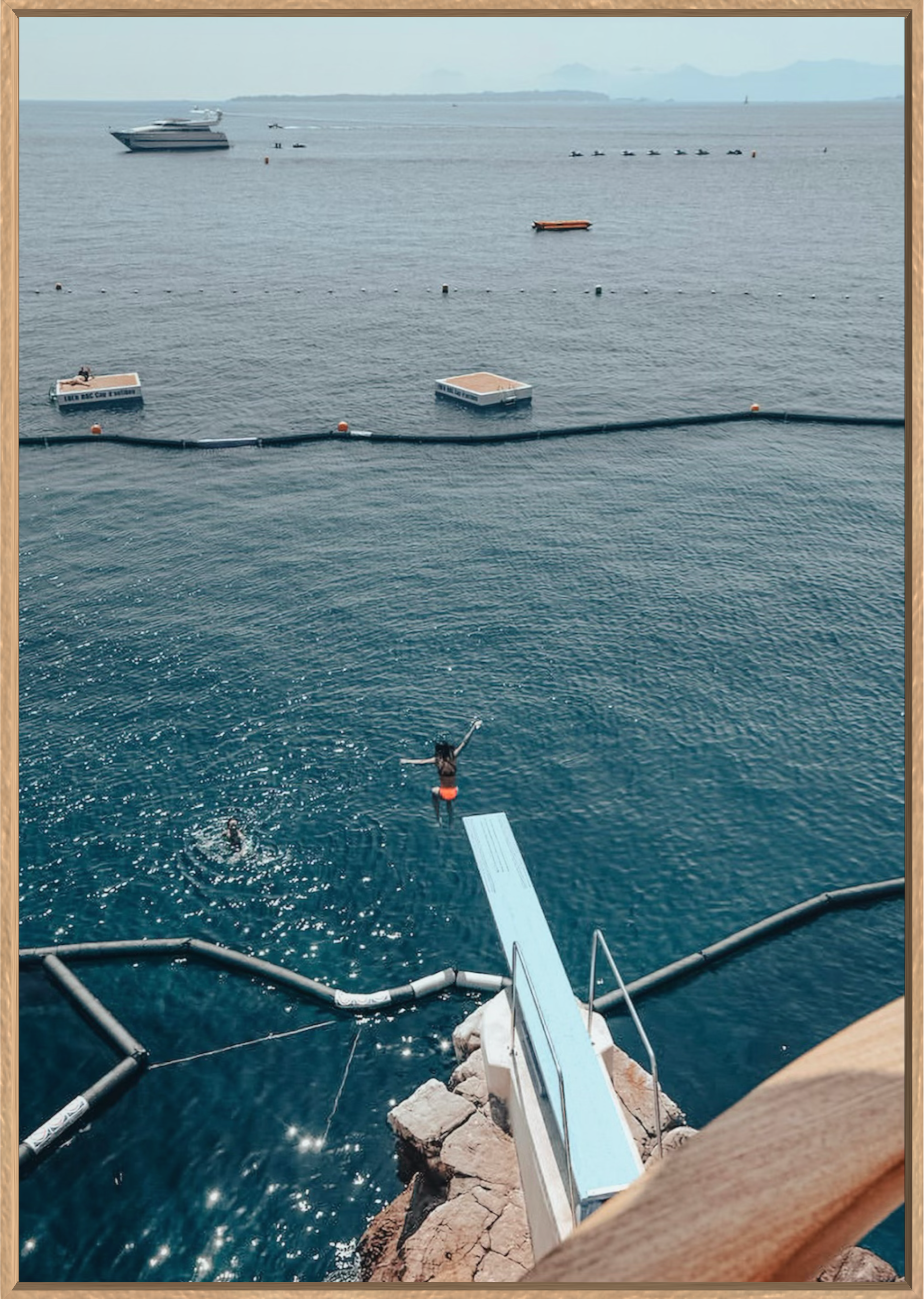 SPRING BOARD, EDEN-ROC Available in Print Only 100x70cm