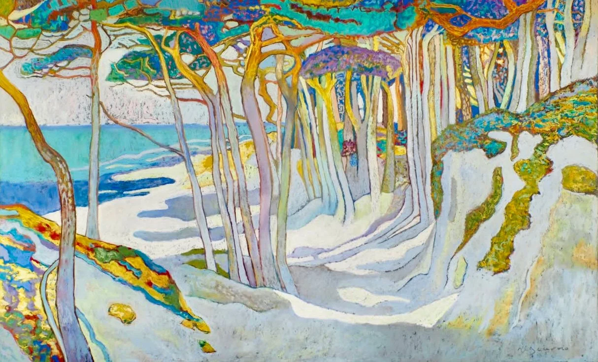 Lanscapes of my Memory VP_9
Soft pastel on paper _87x58 cm