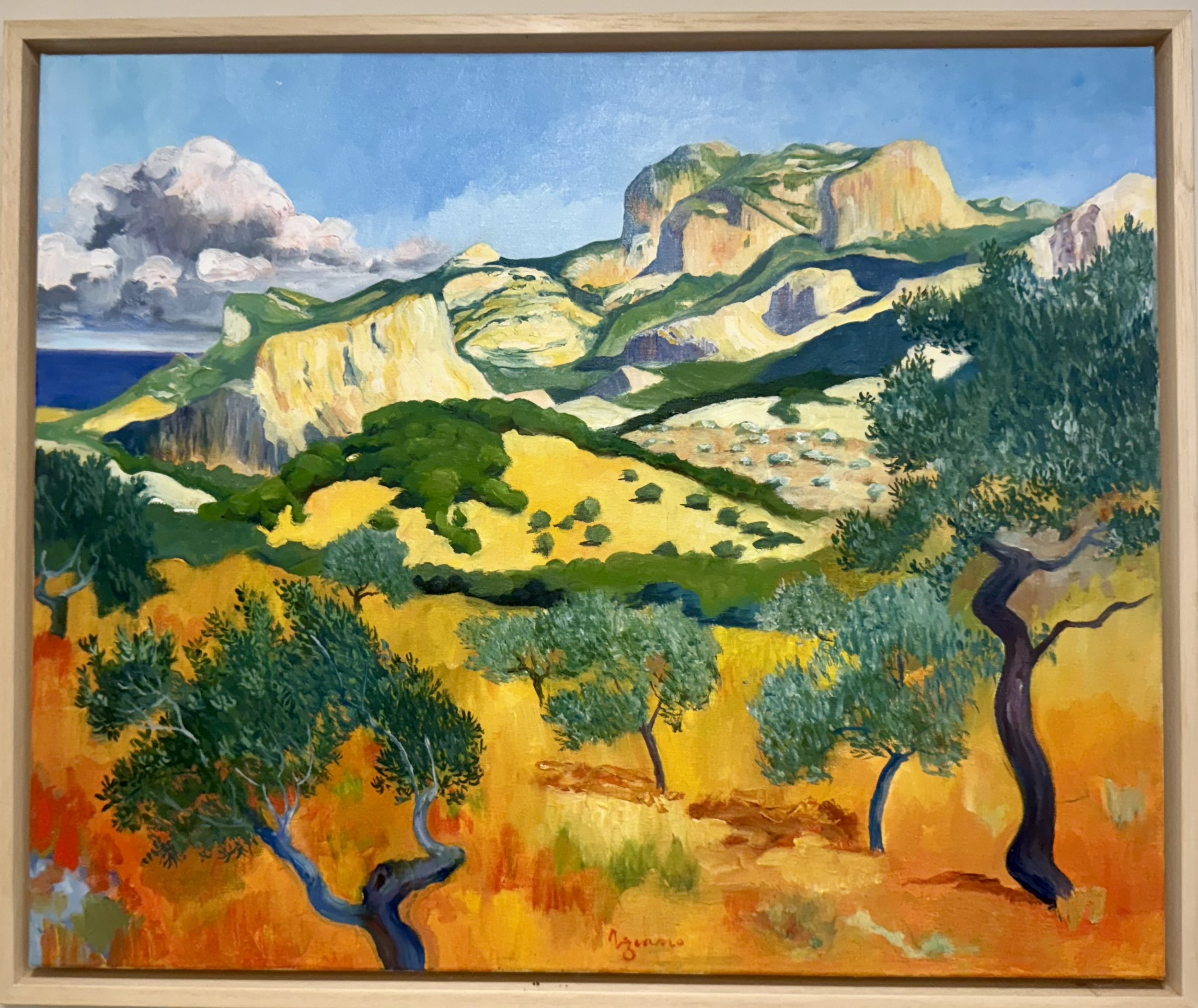 Landscapes of my Memory AV_3
Oil painting_61x50 cm
