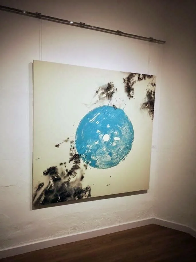 03- Mixed works on canvas I  145x145 cm