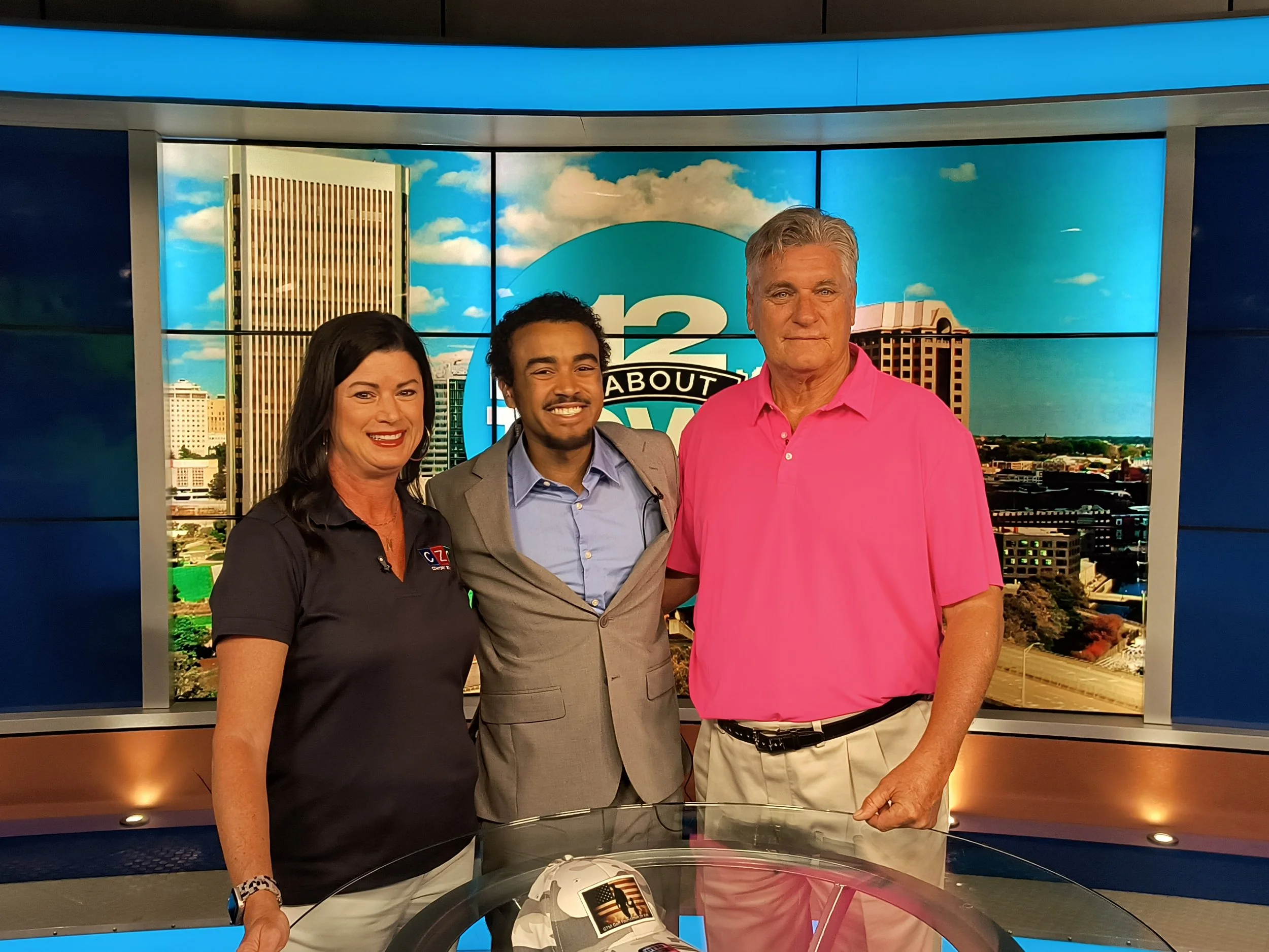 Our first TV appearance on 12 On Your Side in June, 2025