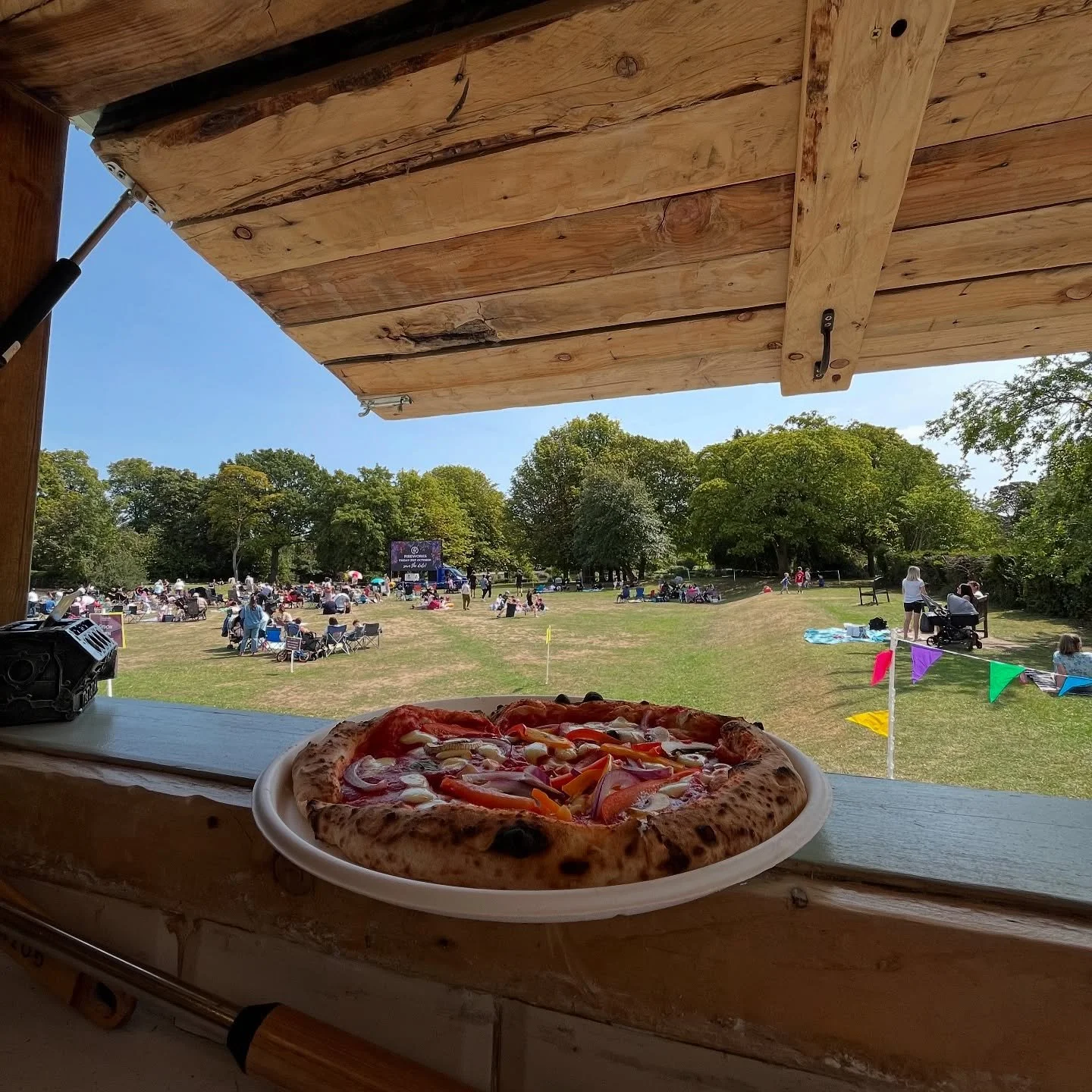 ROWHEATH PAVILION OUTDOOR CINEMA!🍕

Quite surreal experience really, and a great test for us since starting. We were offered to do Rowheath&rsquo;s outdoor cinema this year on Wednesday and Friday (It&rsquo;s still on today, a real nice atmosphere t