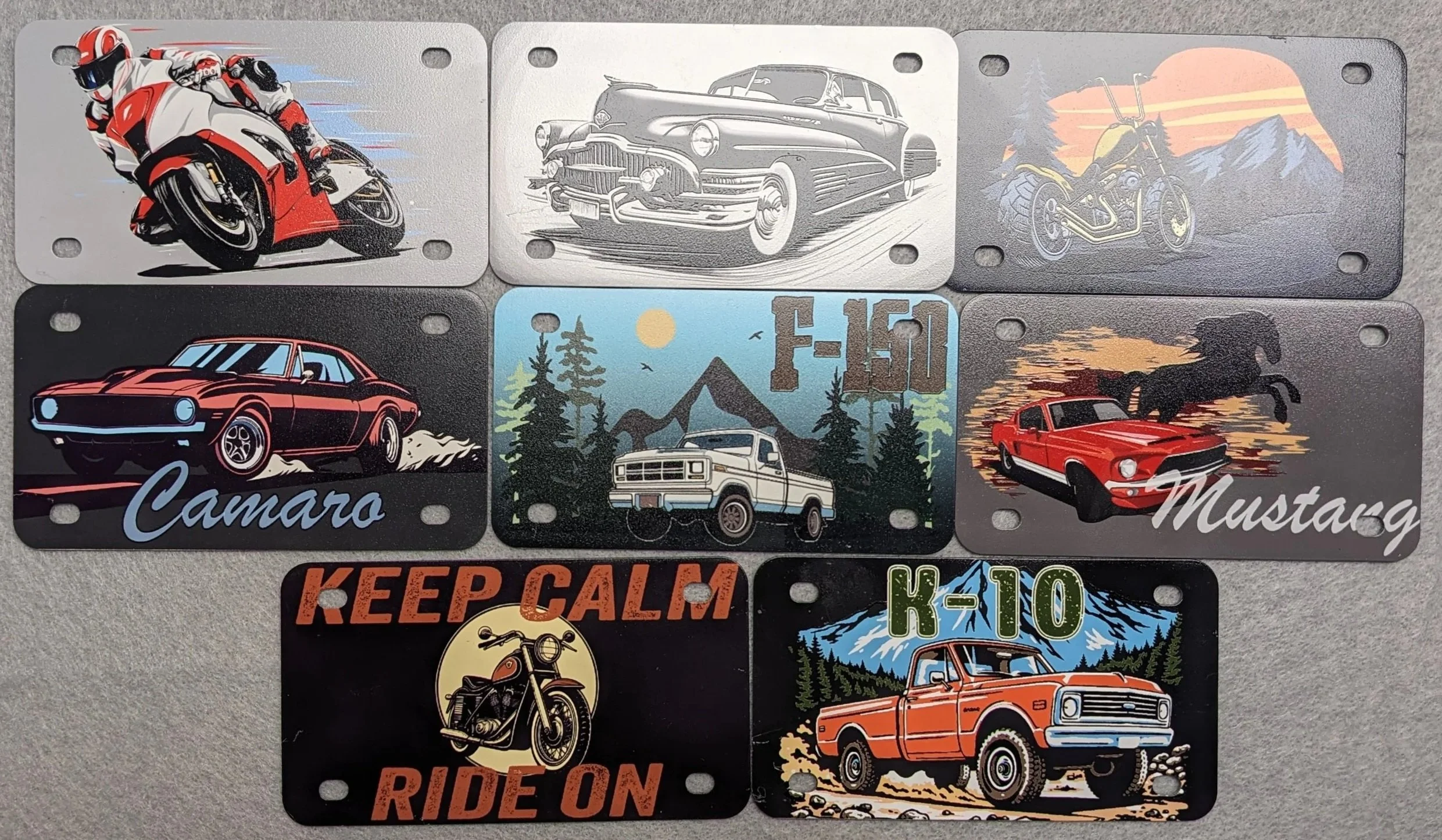 Mini License Plates
