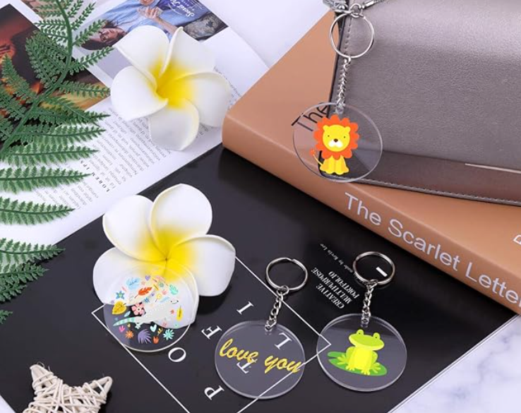 2-inch Round Keychain