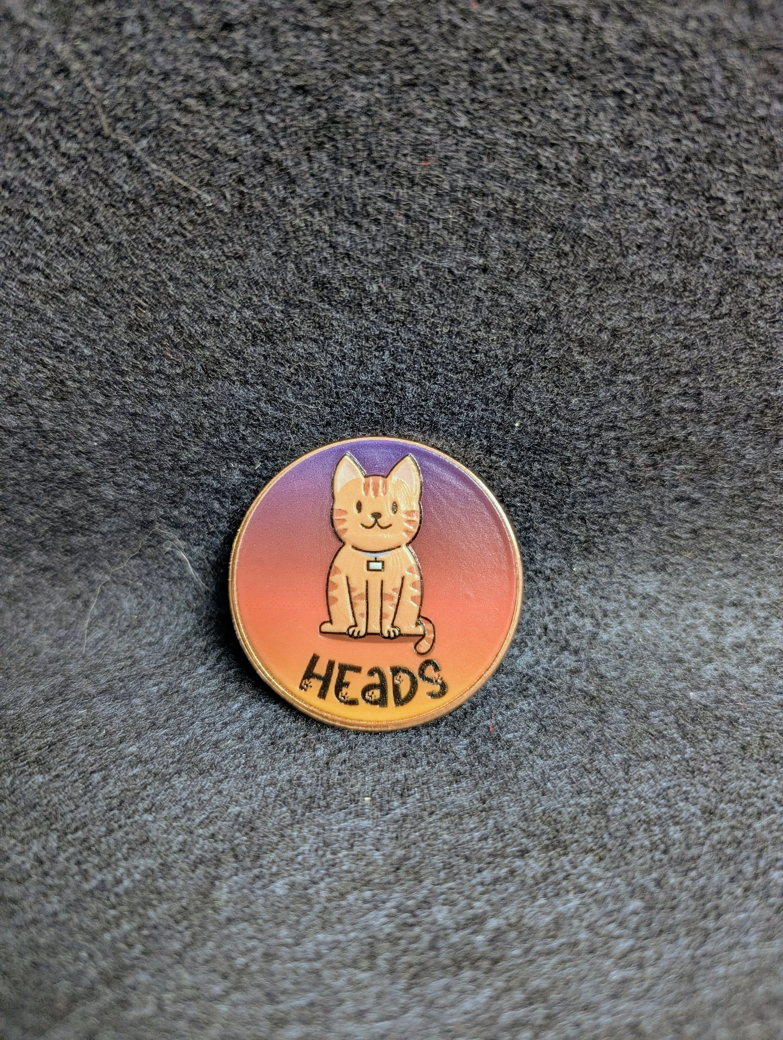 Custom Printed Coin