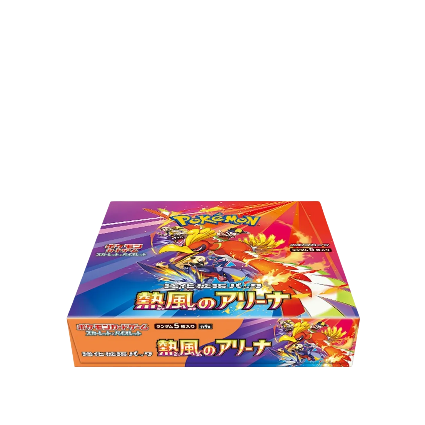 Pokemon TCG Japanese Sealed Heat Wave Arena Booster Box - Sealed SV9a