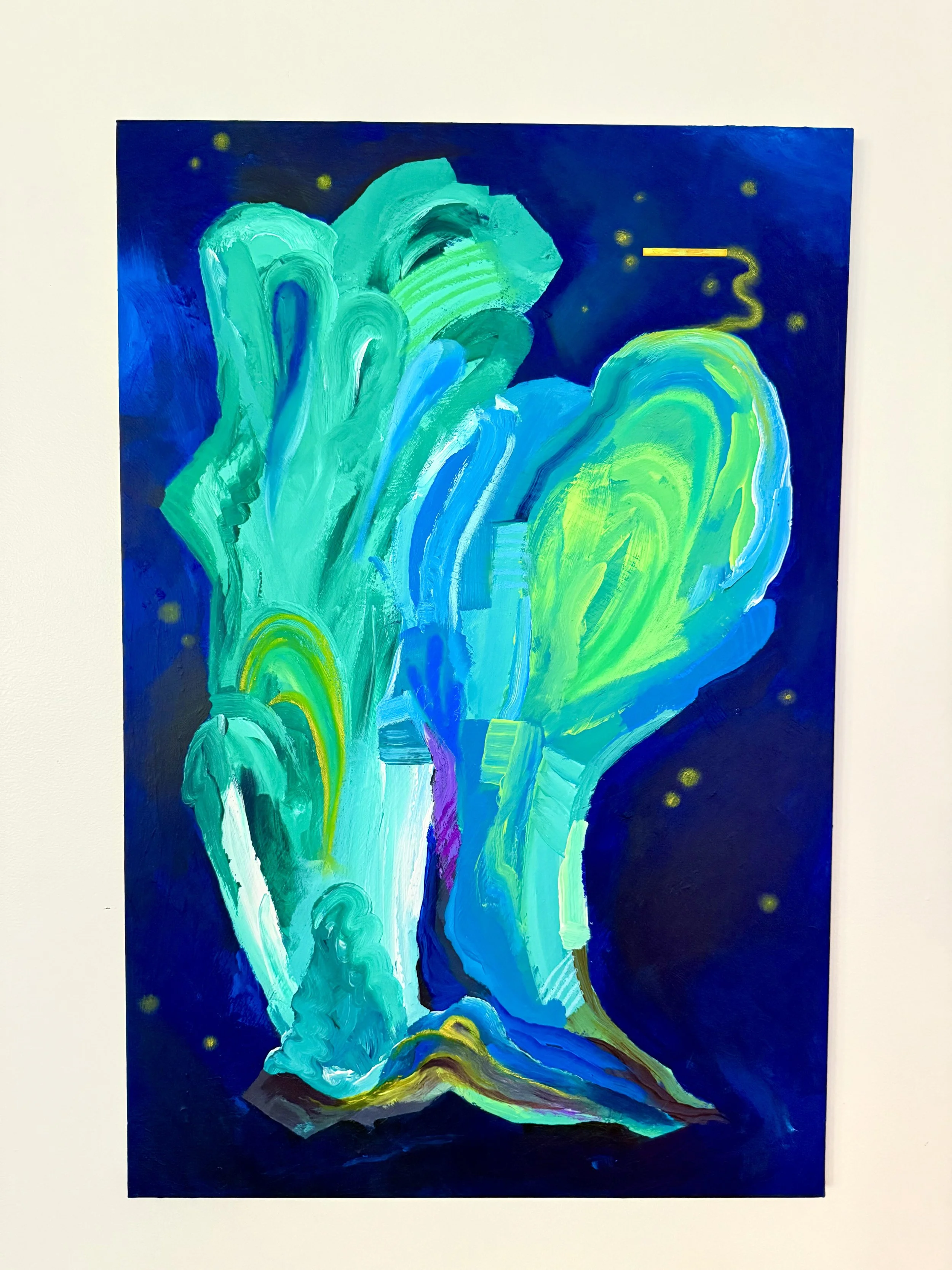 "Unknown growth"

36 in x 24 in / 91 cm x 61 cm

Acrylic on gallery wrapped canvas.