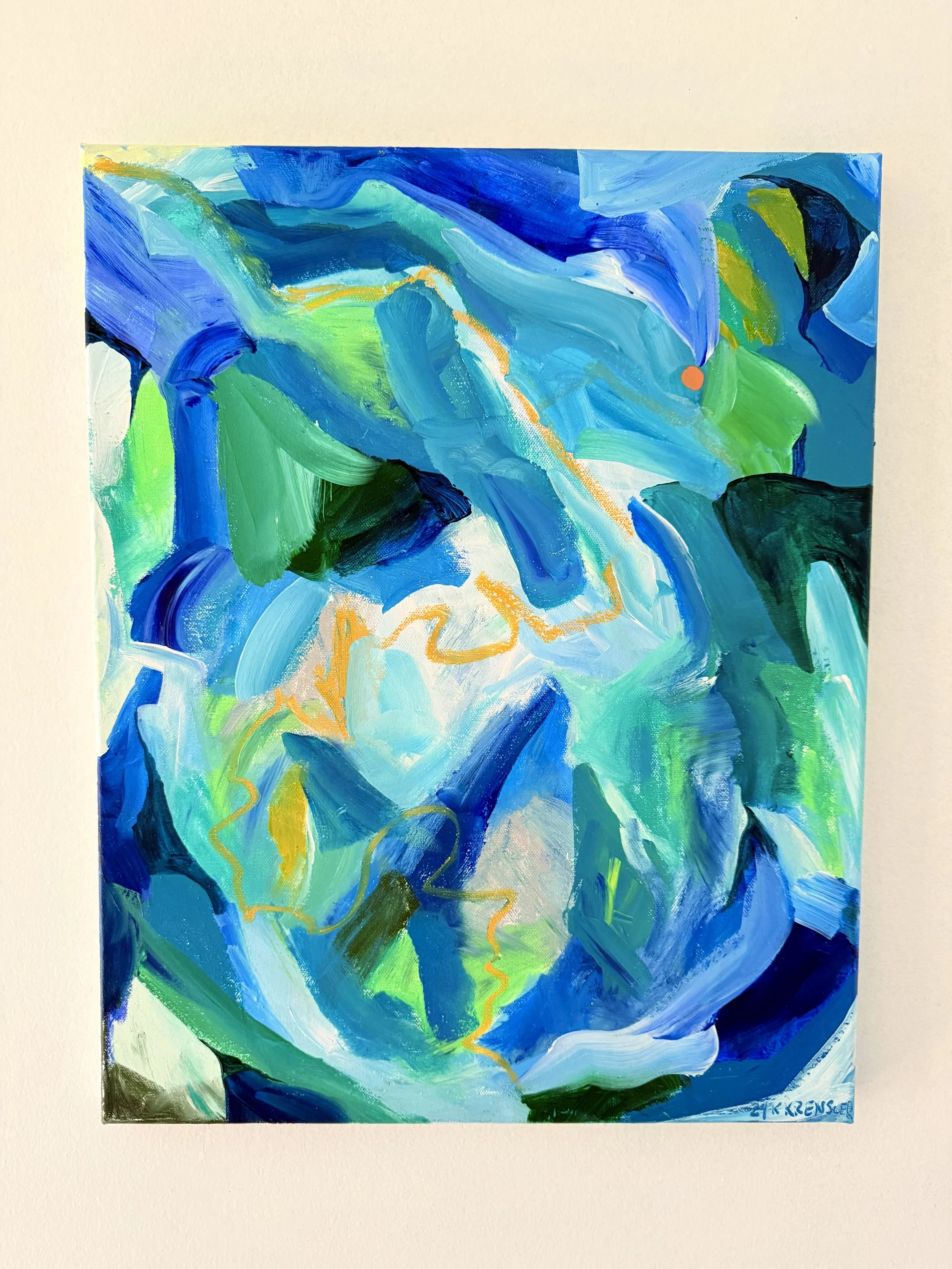 "Forgotten Movement"

40 cm x 51 cm / 16 in x 20 in

Acrylic and aerosol on stretched canvas.