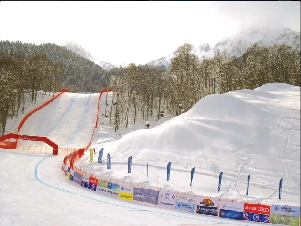 SMI Snowmaking At 2014 Olympic Venue, Rosa Khutor, Russia